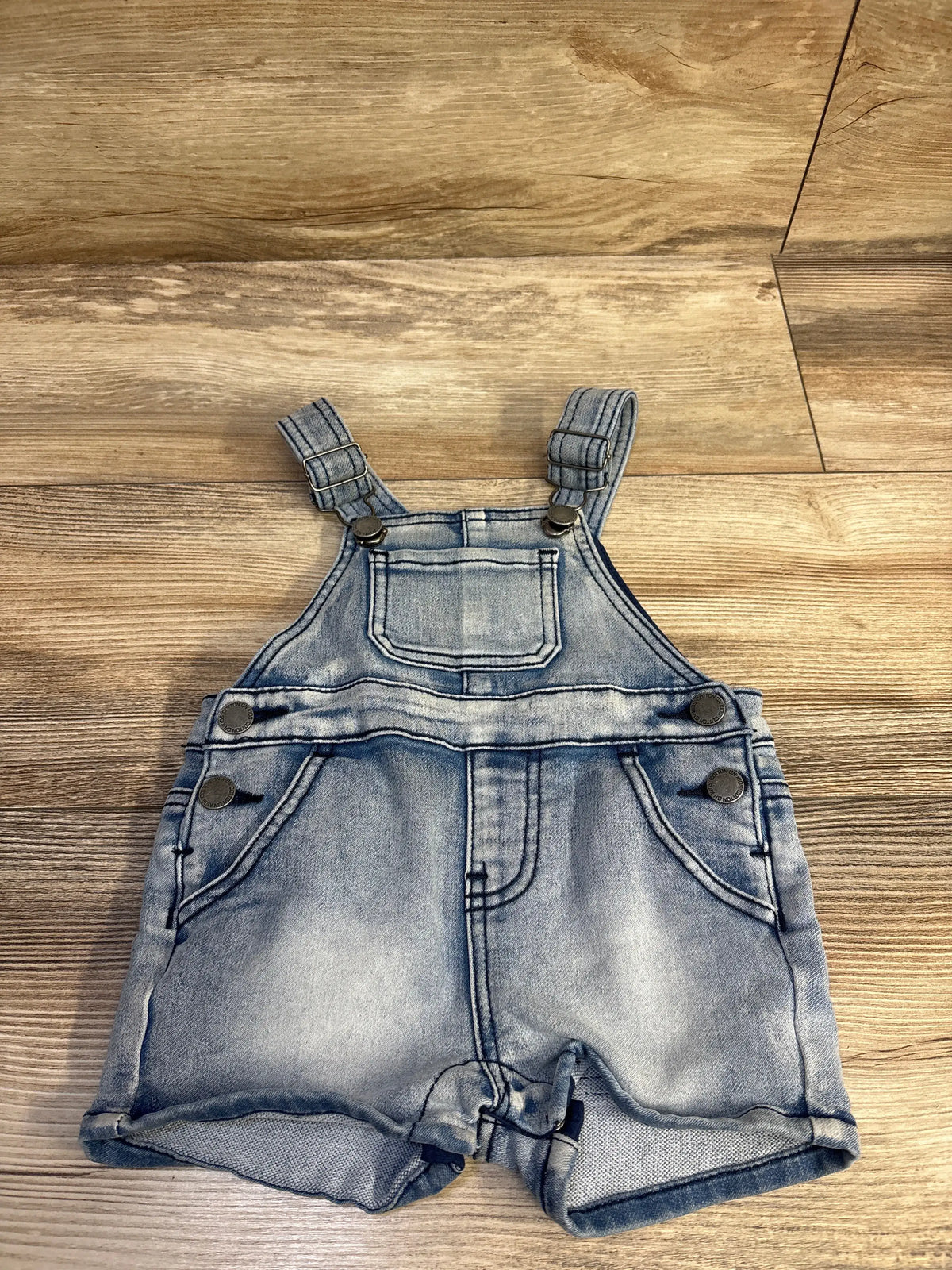 Cotton On Baby Denim Shortalls Blue sz 3-6m