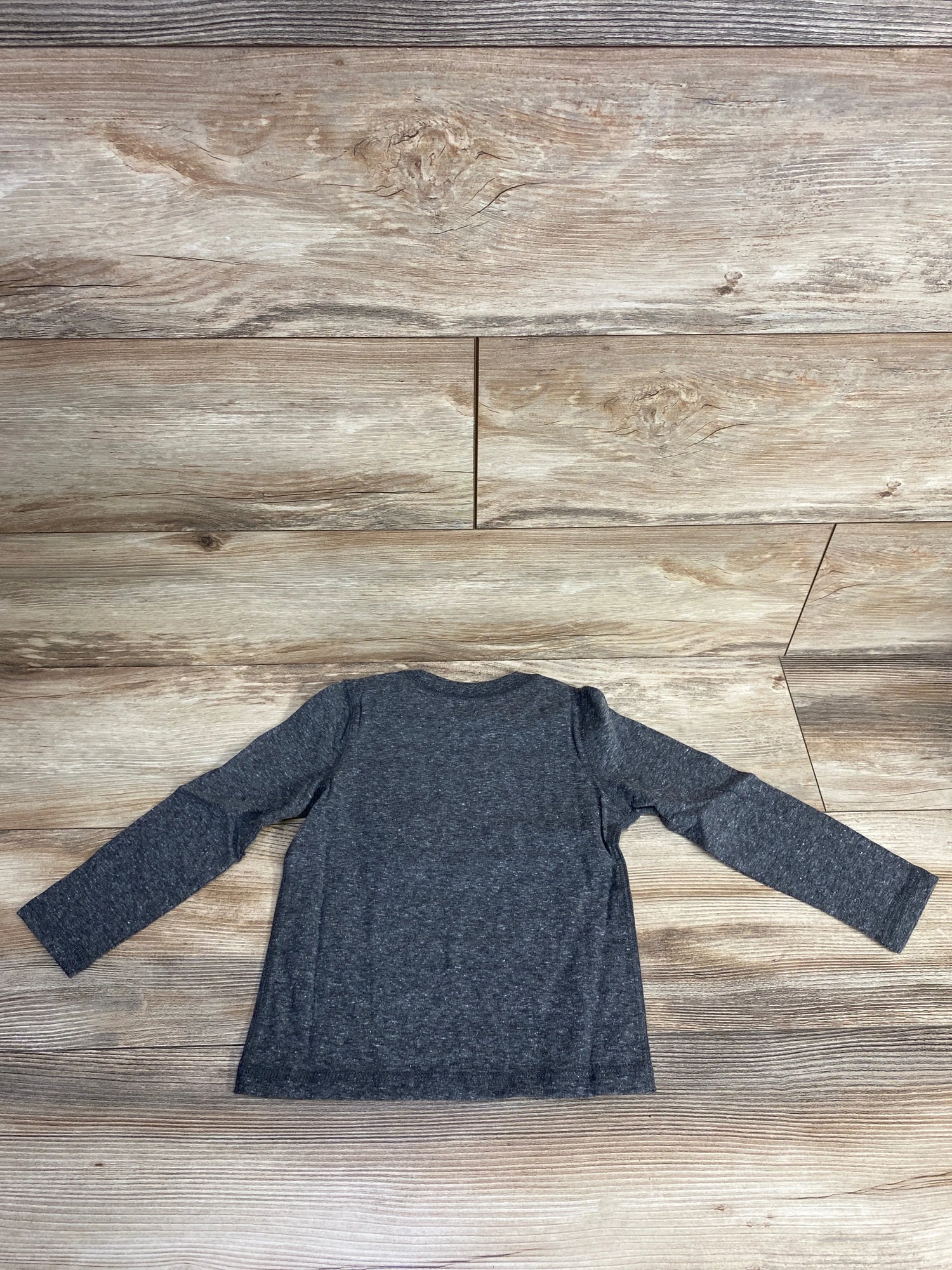 NEW Okie Dokie Long Sleeve Pocket Shirt Grey sz 3T