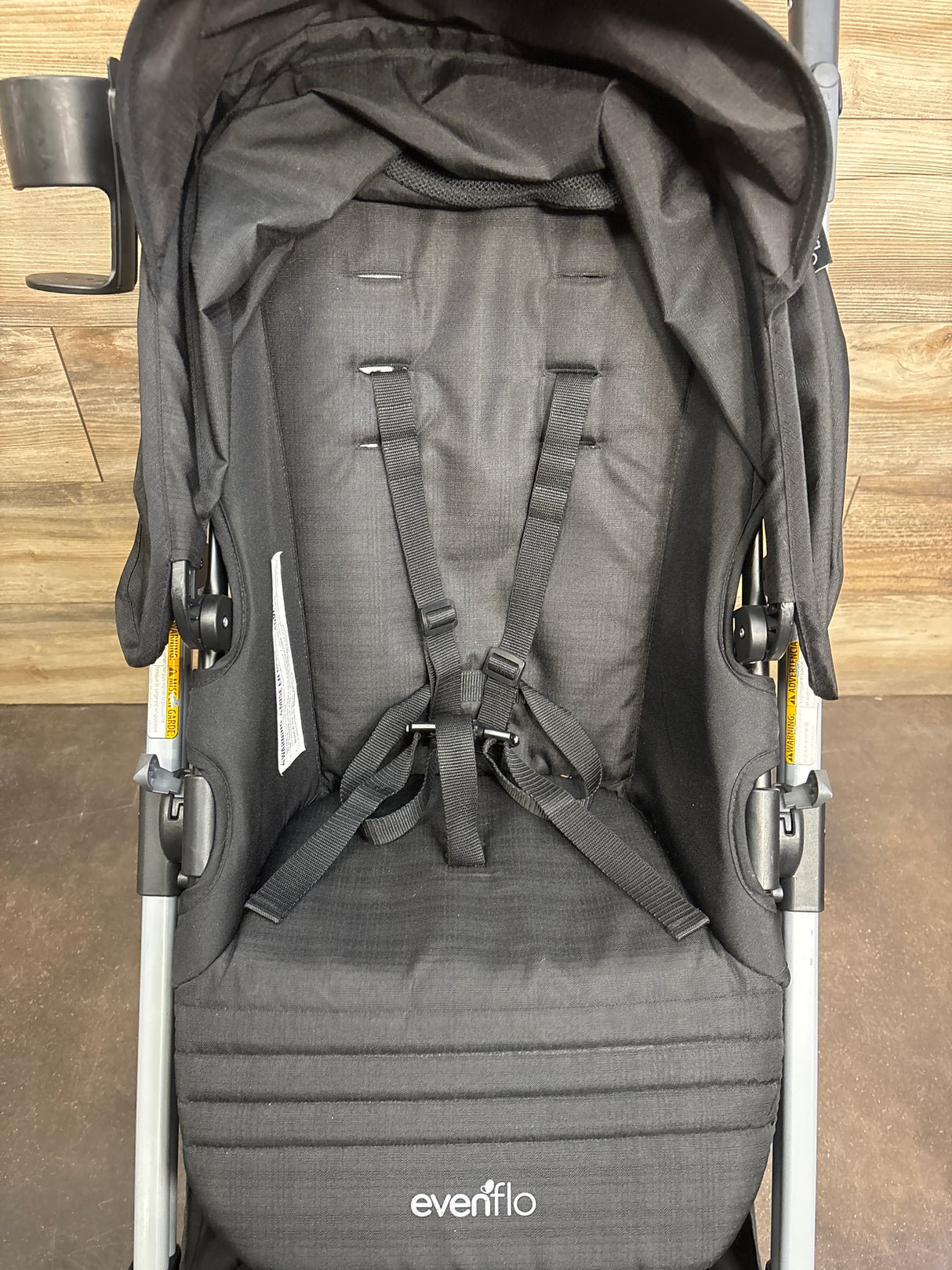 Evenflo Reversi Reversible Lightweight Stroller in Altair Black