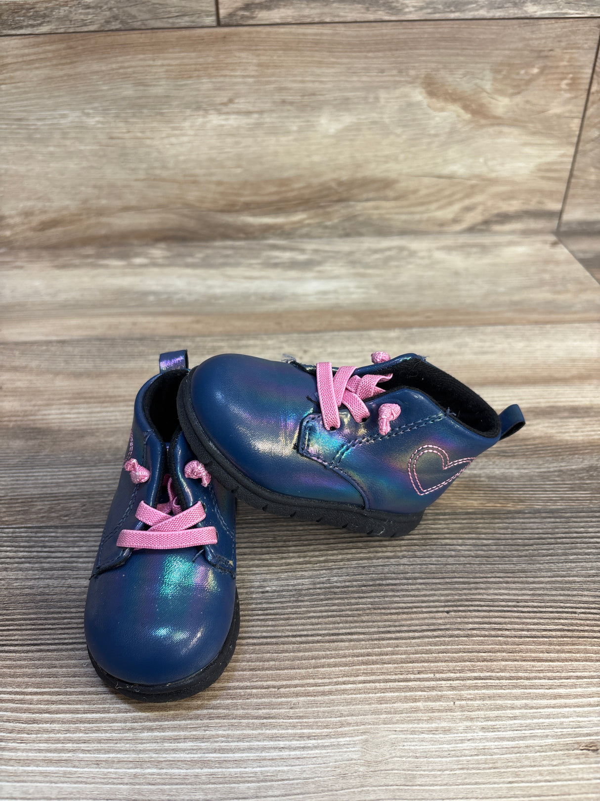 Just One You Kyrie First Walker Boots Navy sz 4c