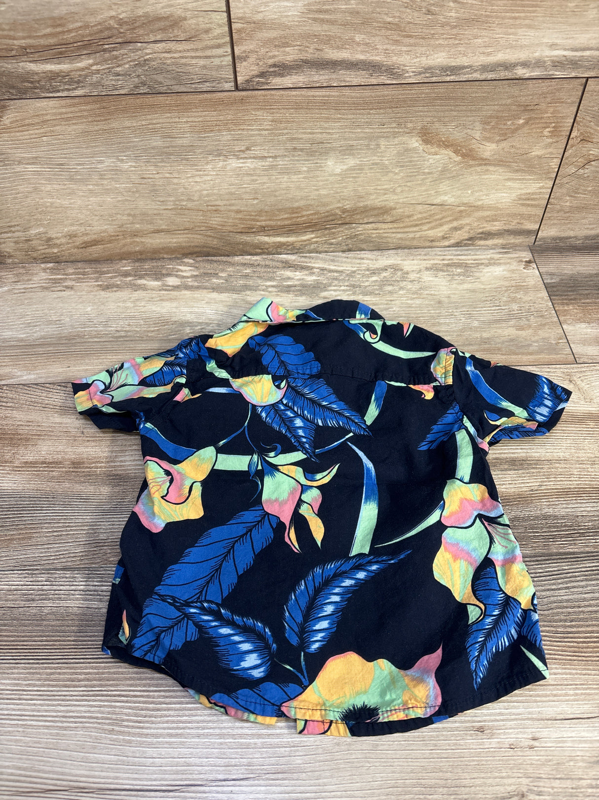 Volcom Button Up Shirt Navy sz 2T