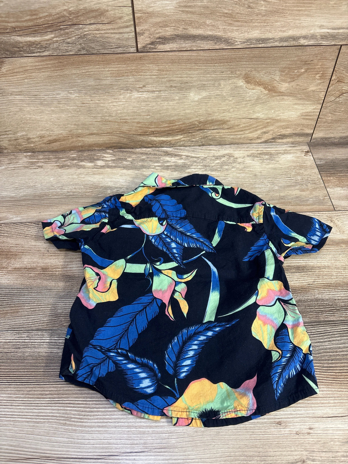Volcom Button Up Shirt Navy sz 2T