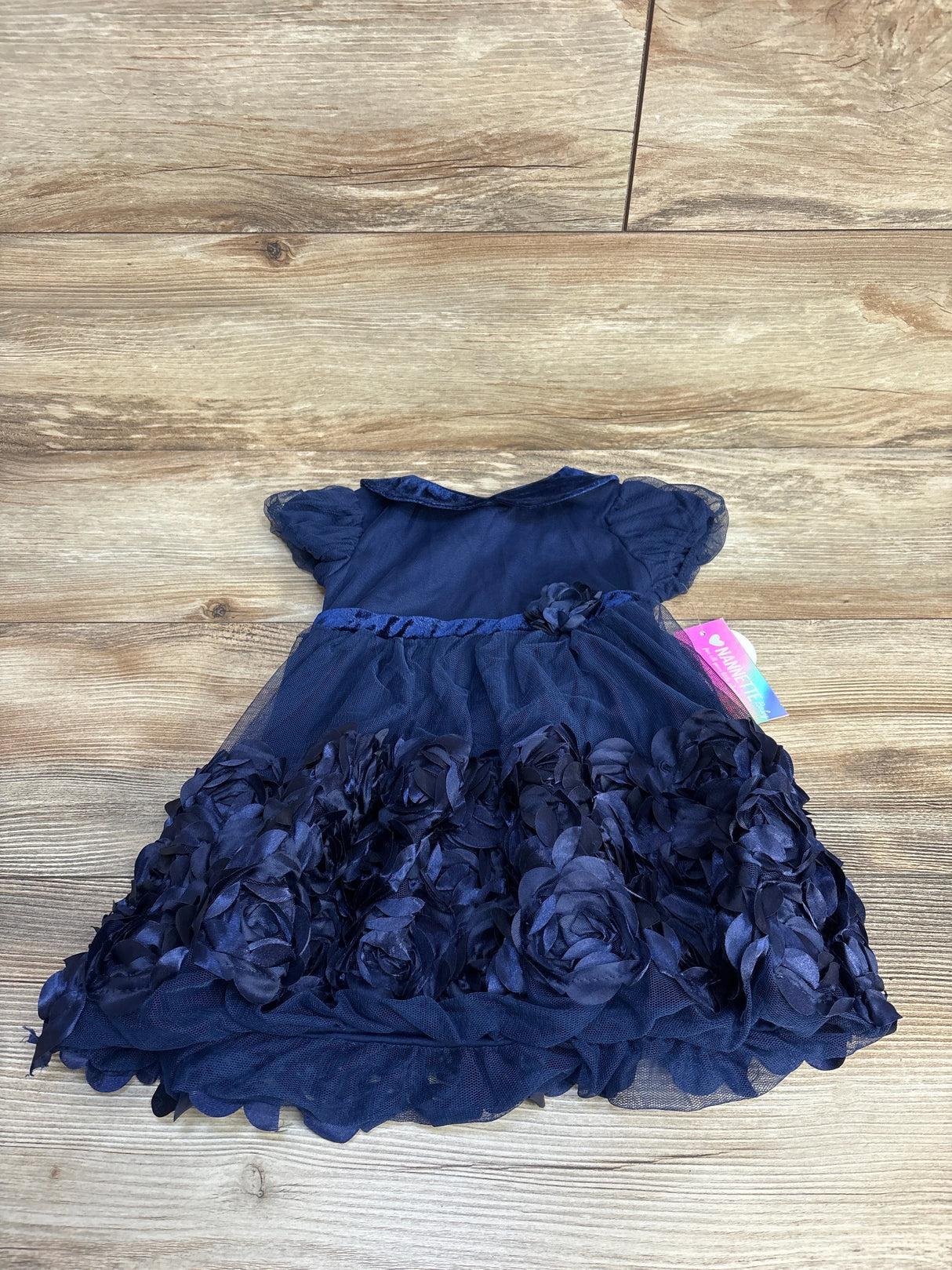 NEW Nannette Floral Dress Blue sz 24m