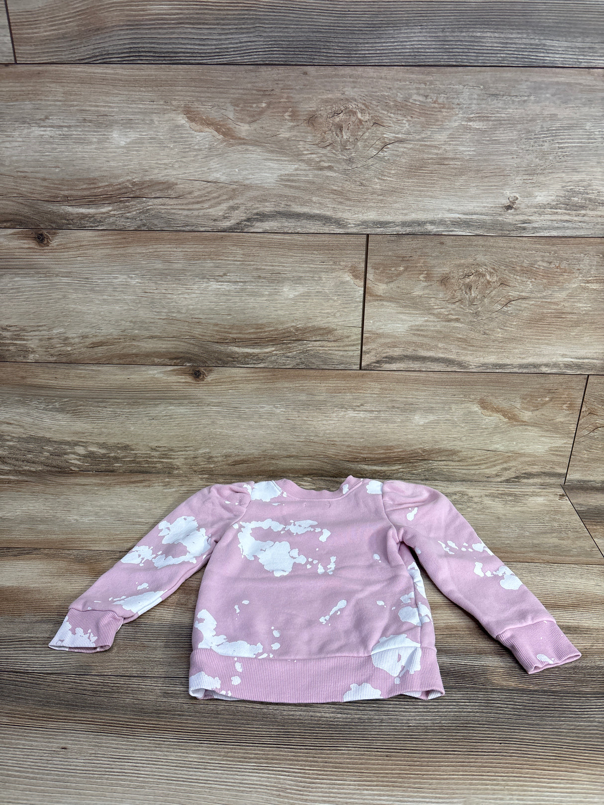 Grayson Mini Puff Sleeve Sweatshirt Pink sz 2T