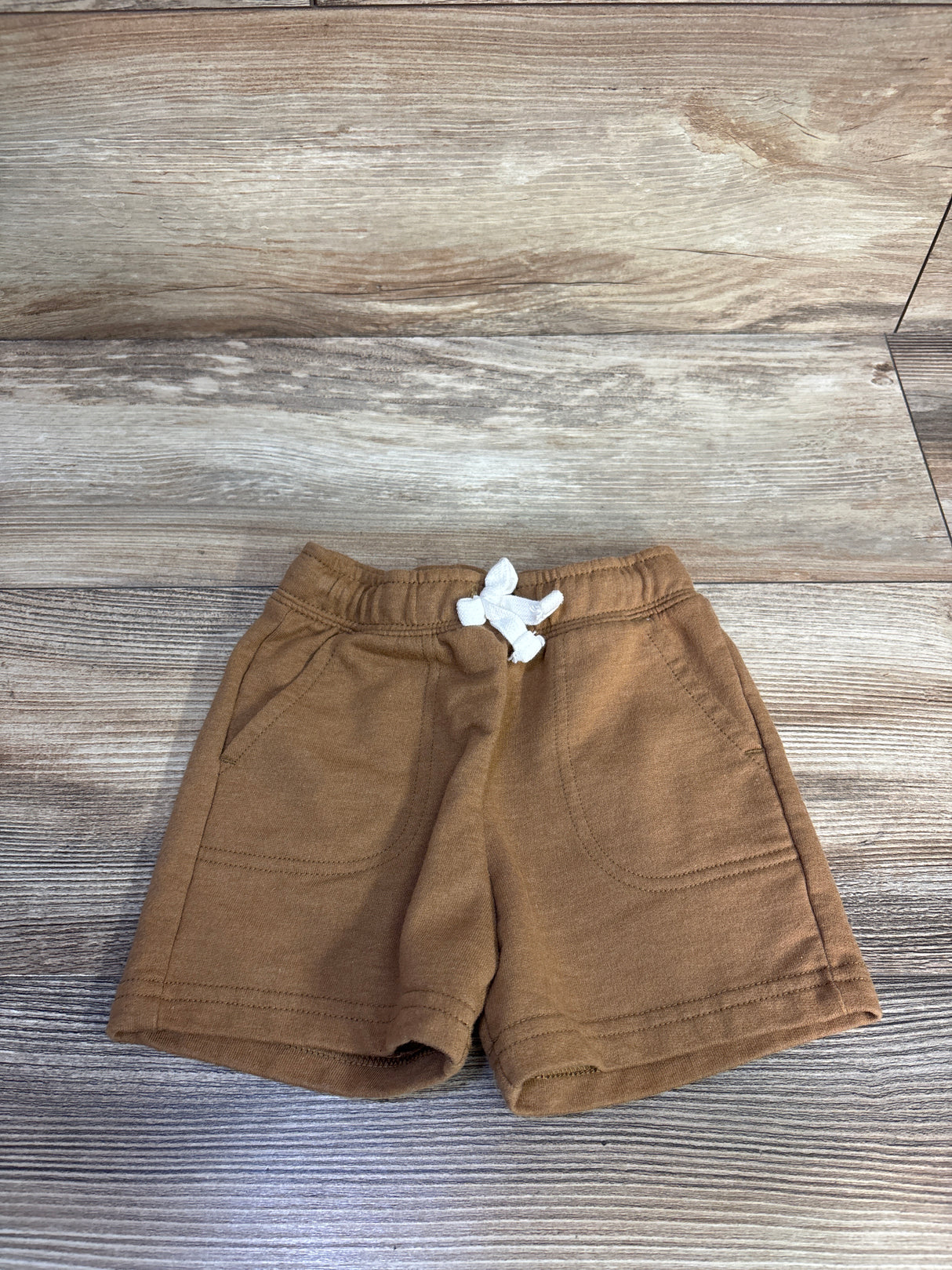 Cat & Jack Knit Shorts Brown sz 18m