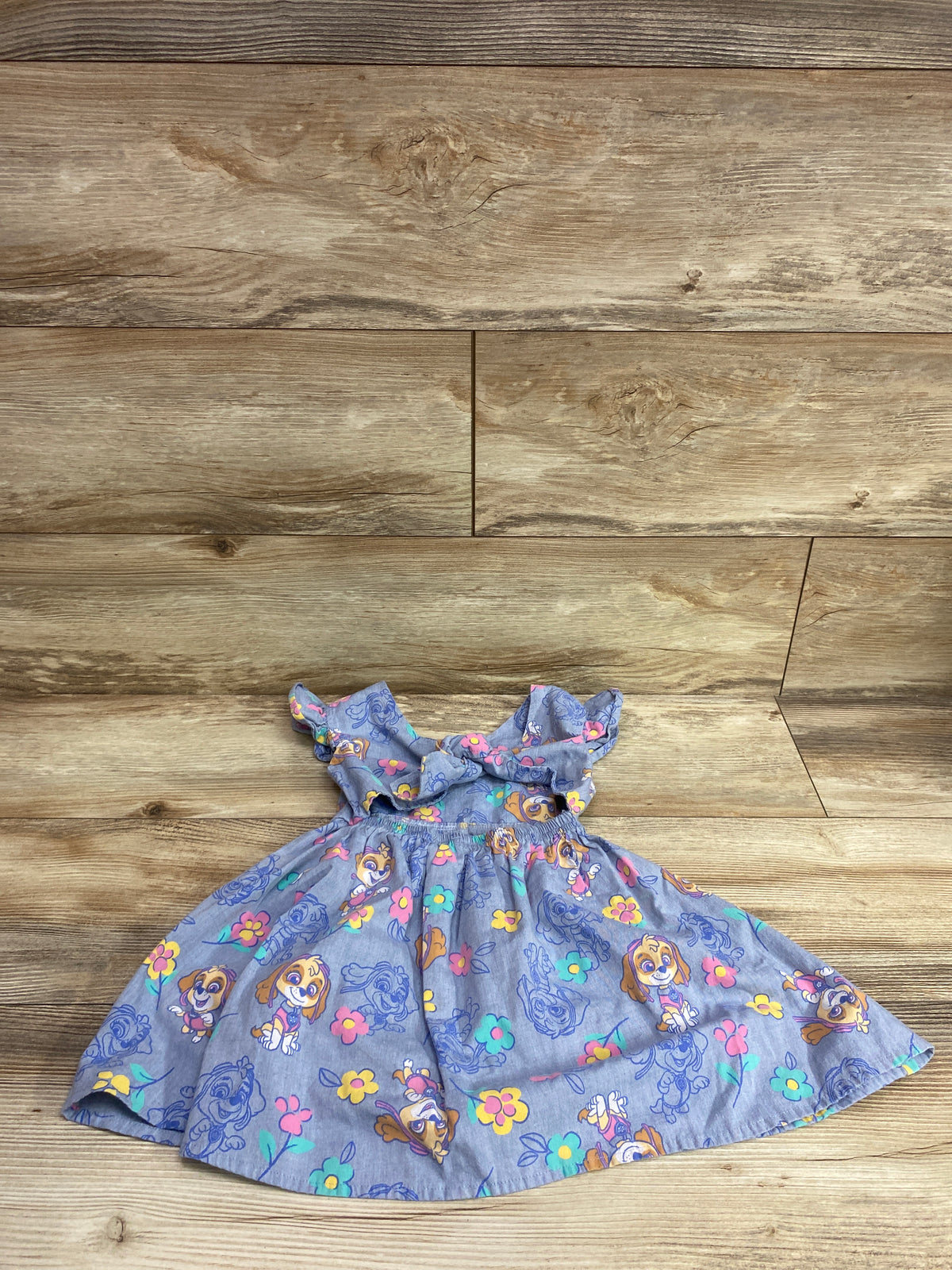 Nickelodeon PAW Patrol Chambray Dress Blue sz 3T