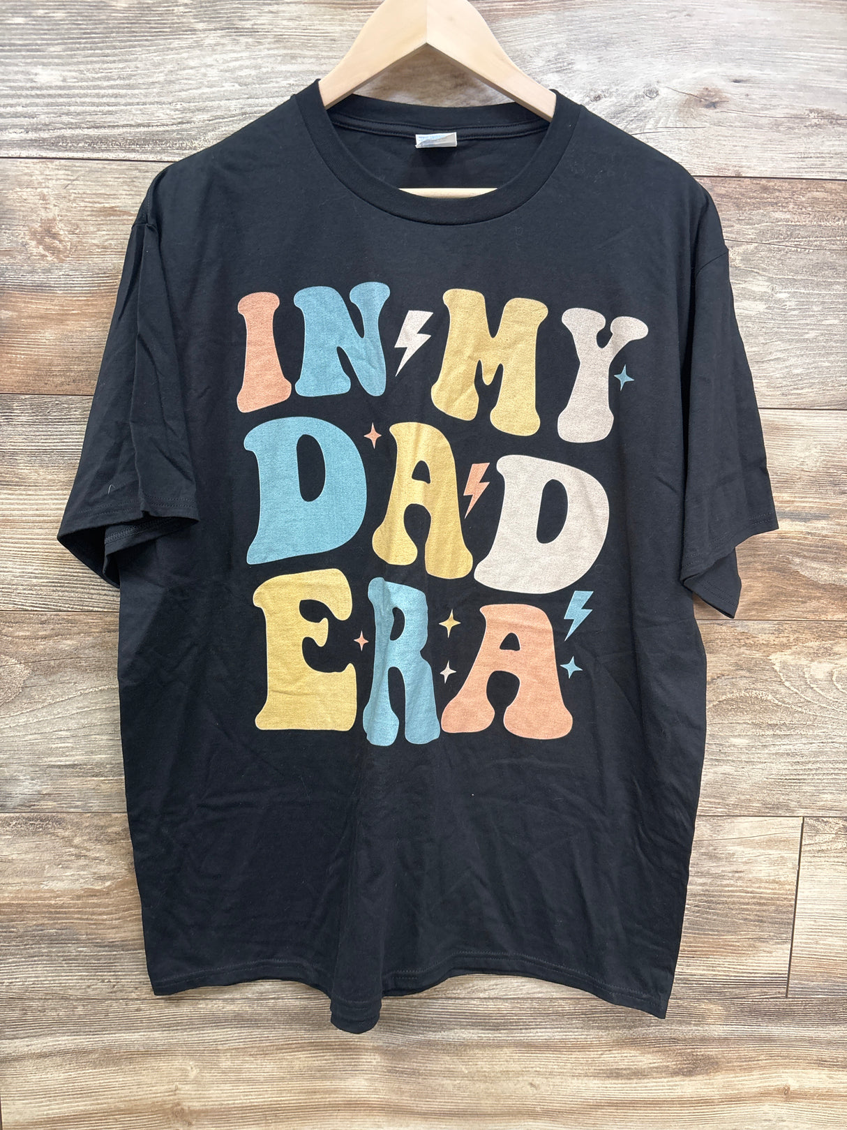 Port & Company 'In My Dad Era' T-Shirt Black sz XL