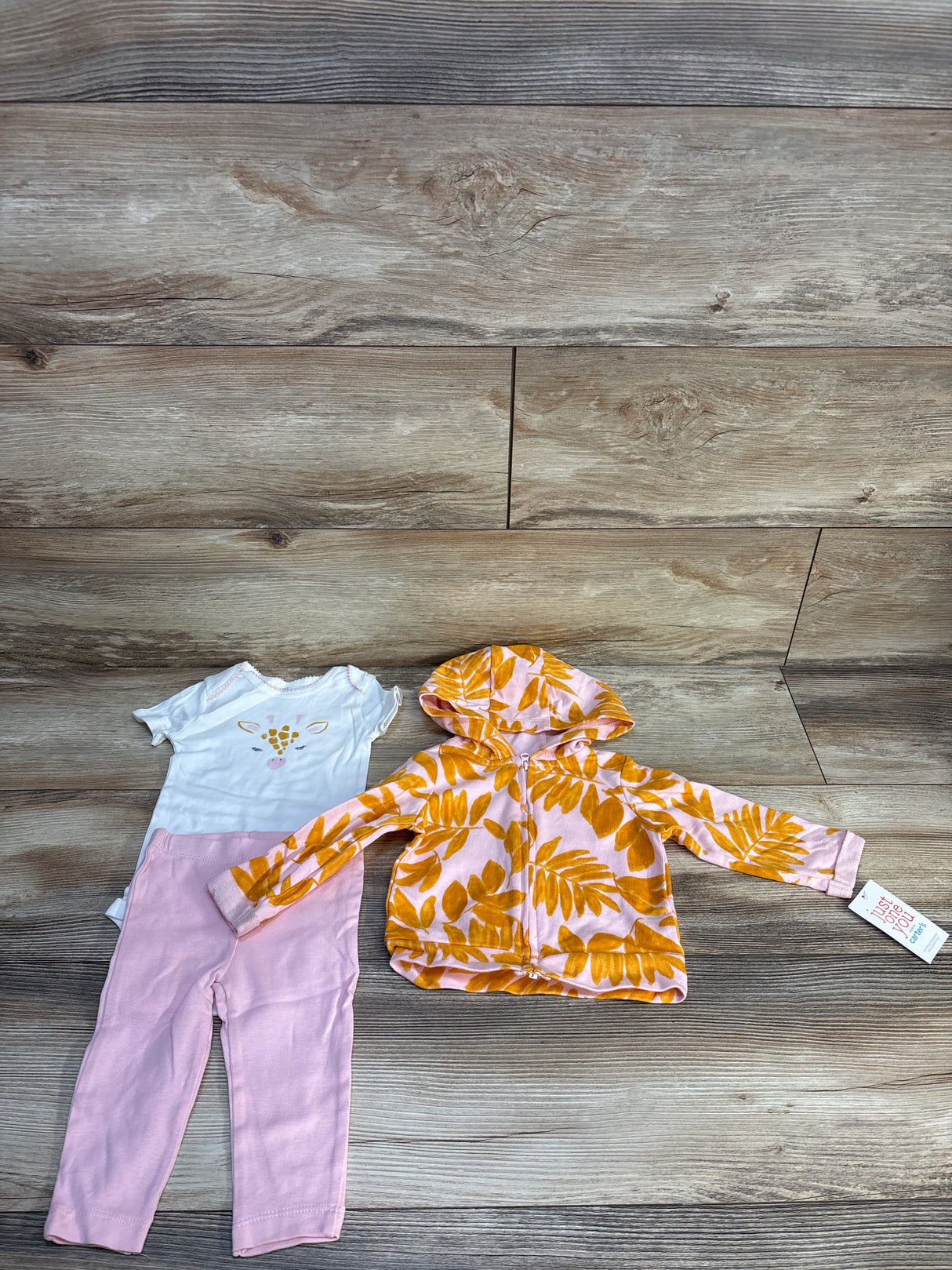 NEW Just One You 3pc Floral Full Jacket Set Pink sz 6m