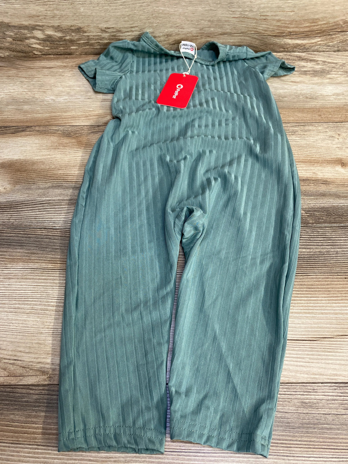 NEW PatPat Romper Green sz 12-18m - Me n Mommy To Be