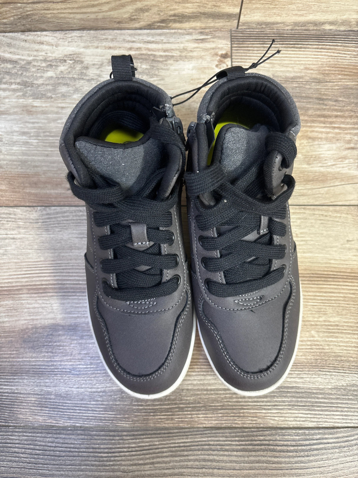 NEW Cat & Jack Brice Zip-Up Sneakers Grey sz 2Y