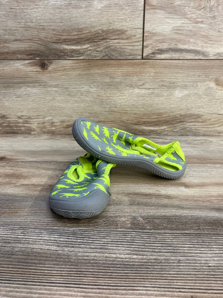 Athletic Works Water Shoes Grey Dino sz 9/10c - Me n Mommy To Be