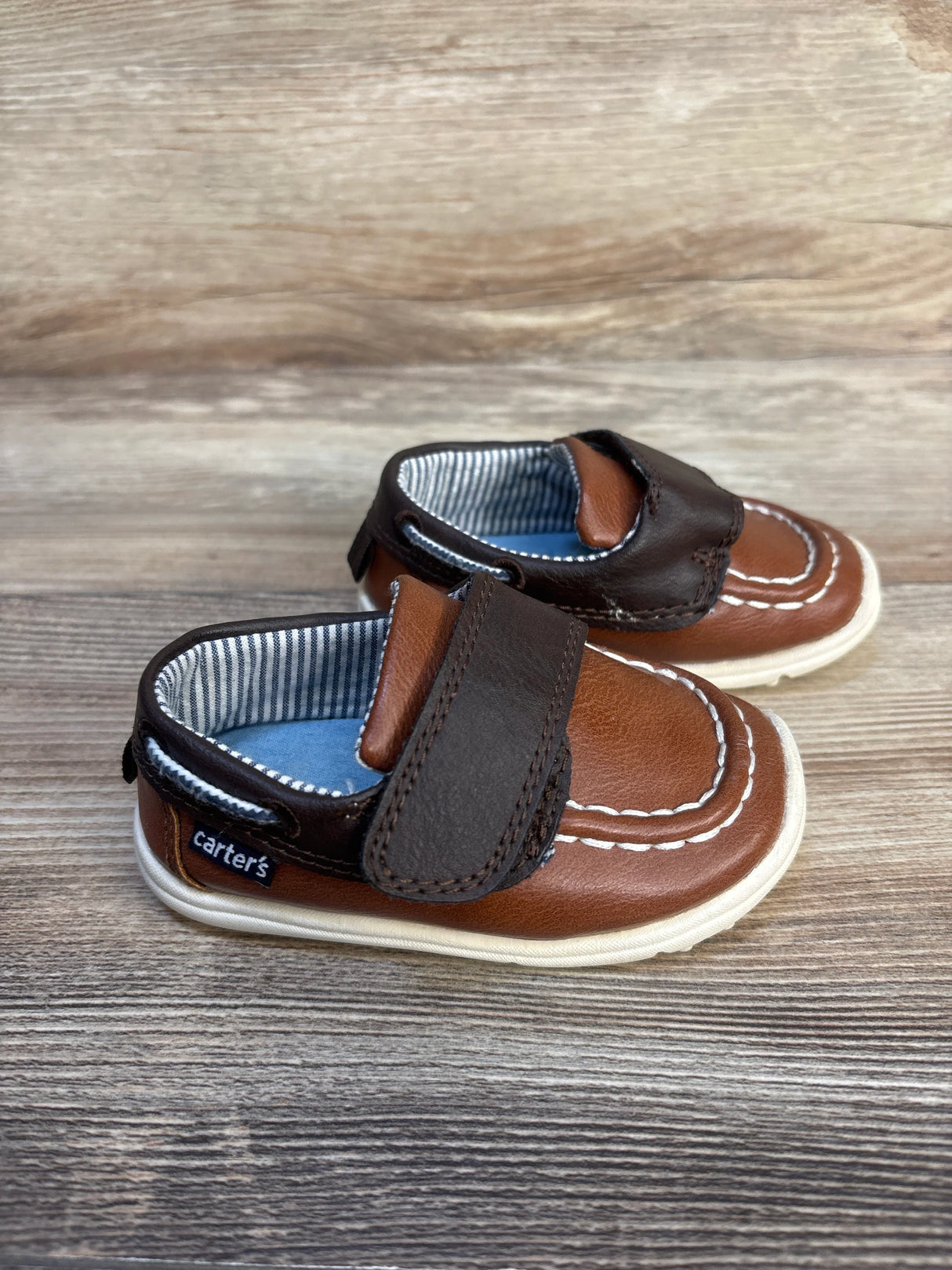 Carter's Jaden-P-B Casual Boat Shoes Brown sz 4.5c
