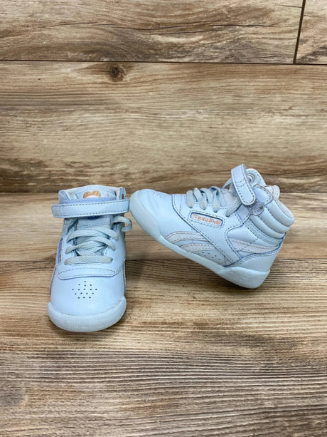 Reebok x Cardi B 'Glass Blue' Freestyle High Sneakers Blue 5c - Me n Mommy To Be