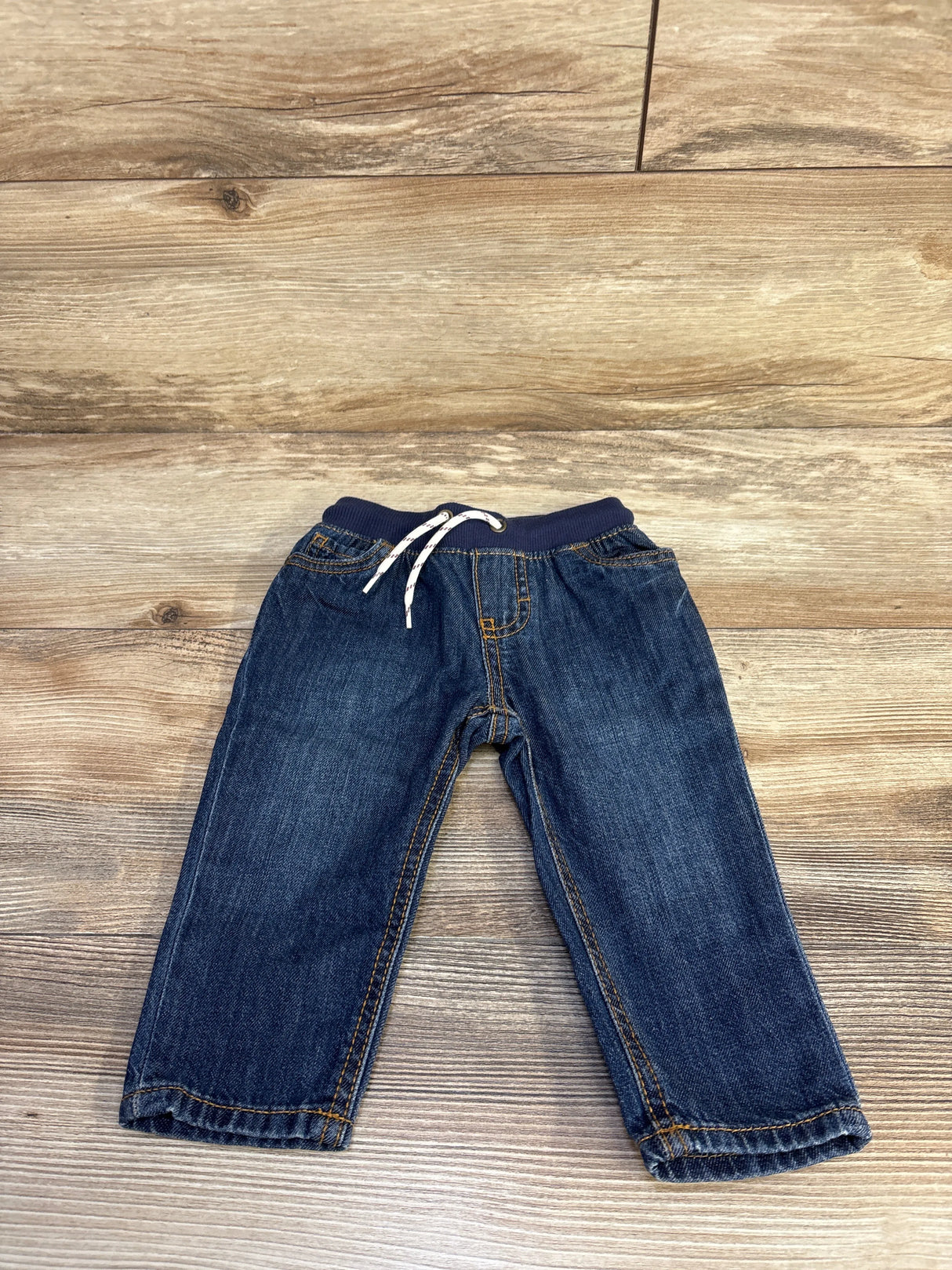 Carter's Drawstring Jeans Blue sz 9m