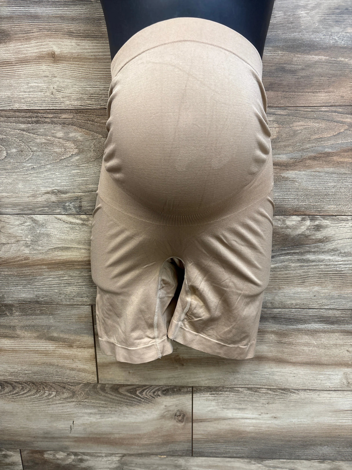 Y25D Maternity Seamless Shapewear Shorts Beige sz Large