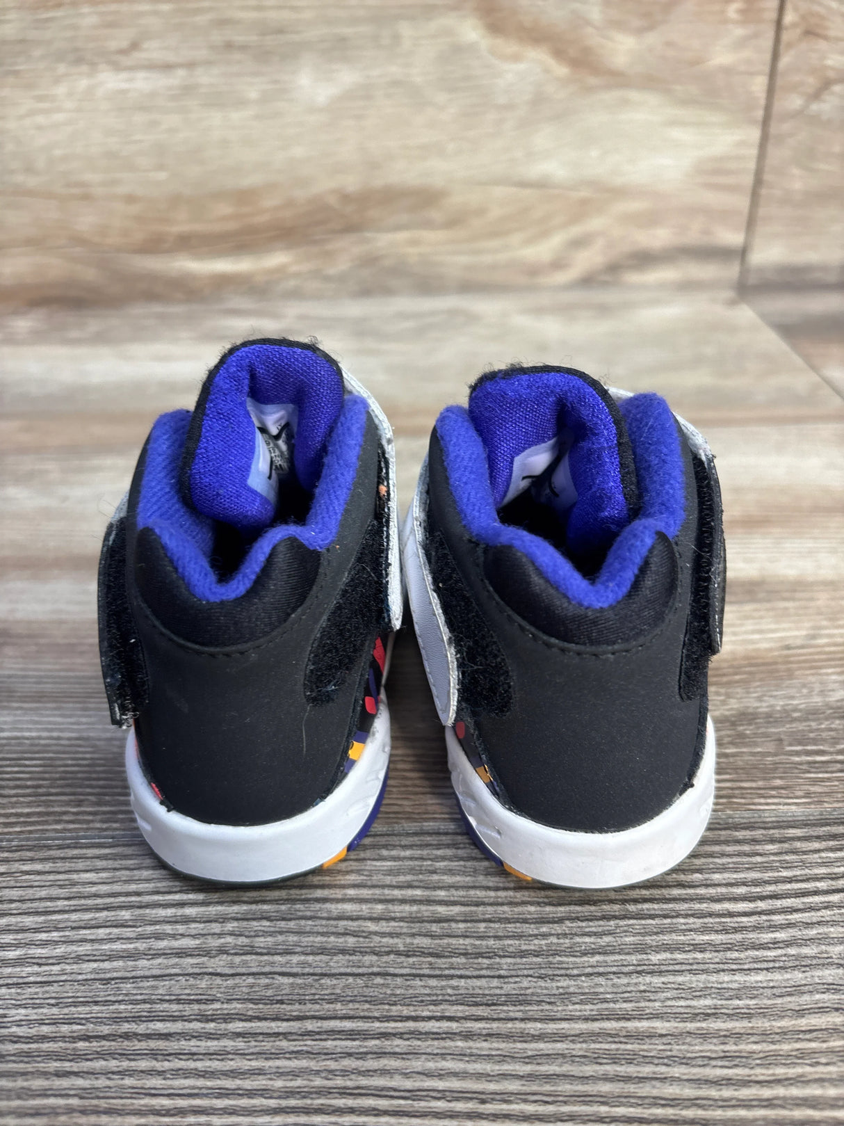 Air Jordan Retro 8 TD 'Three-Peat' Sneakers sz 4c