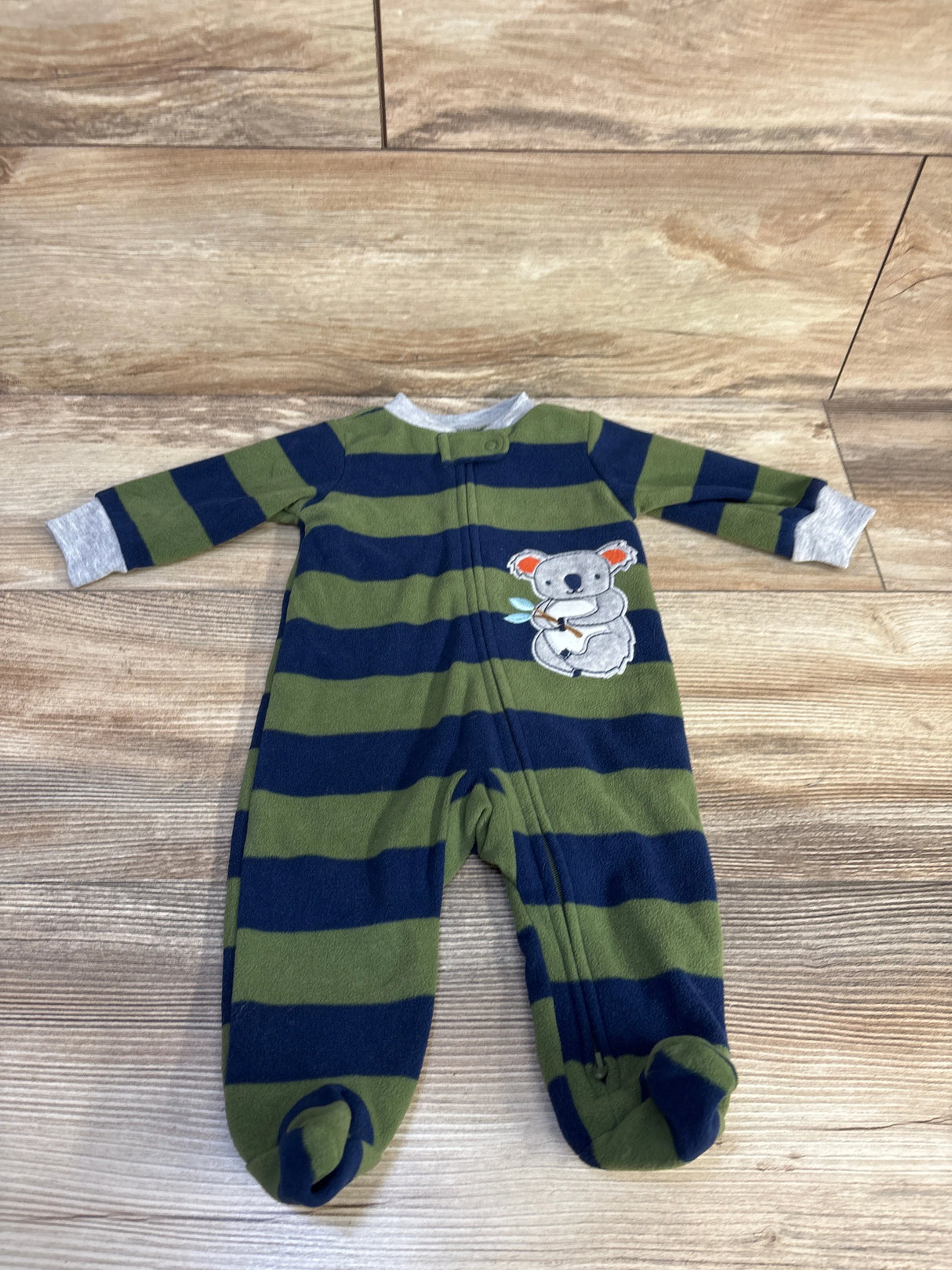 Carter's Koala Blanket Sleeper Green sz 3m