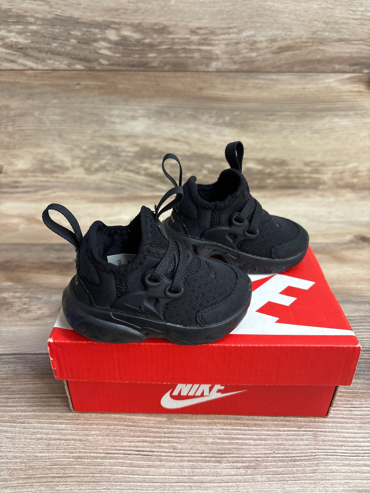 Nike RT Presto Sneakers Black sz 2c