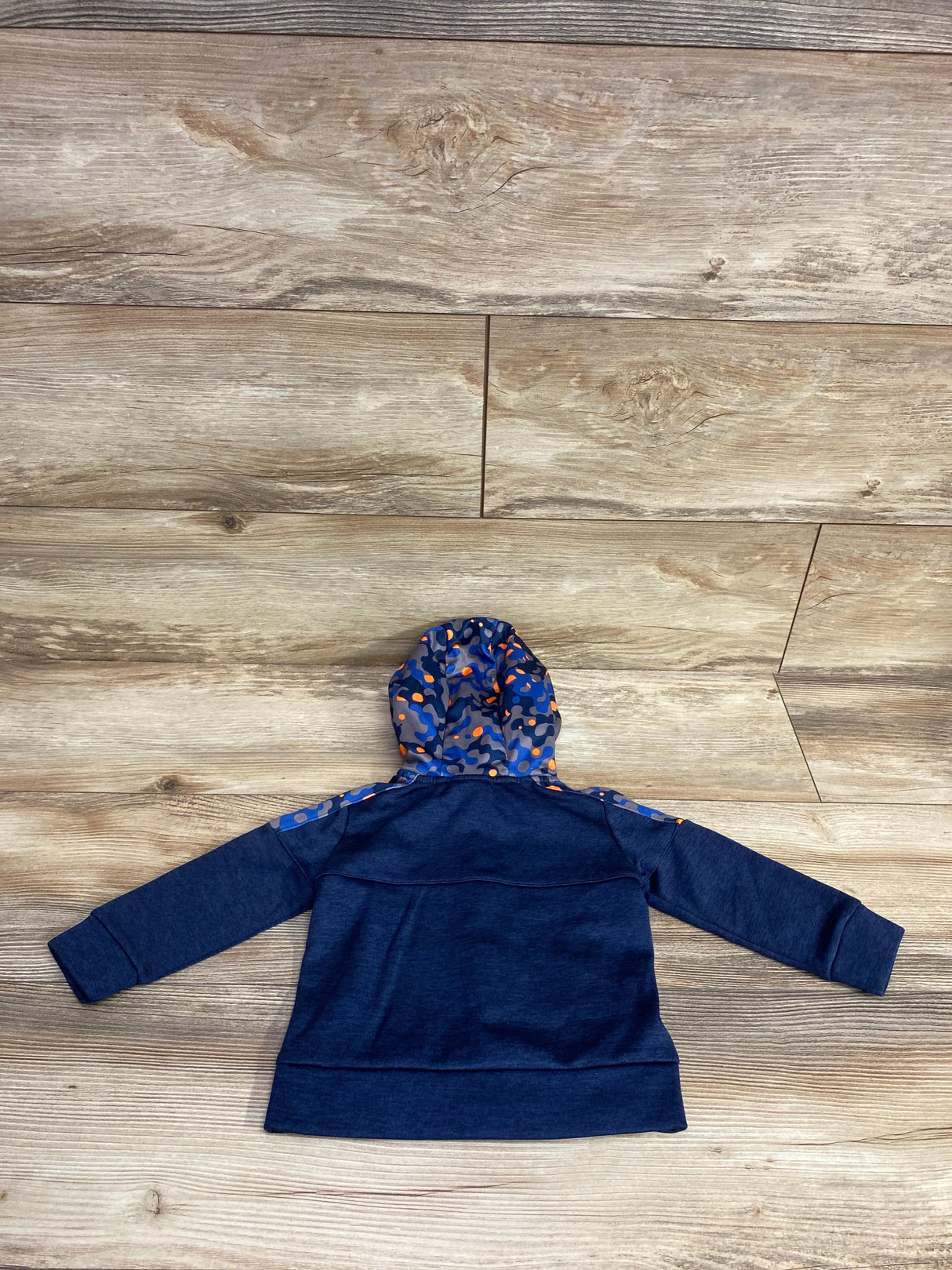 Athletic Works Camo Full Zip Jacket Blue sz 12m