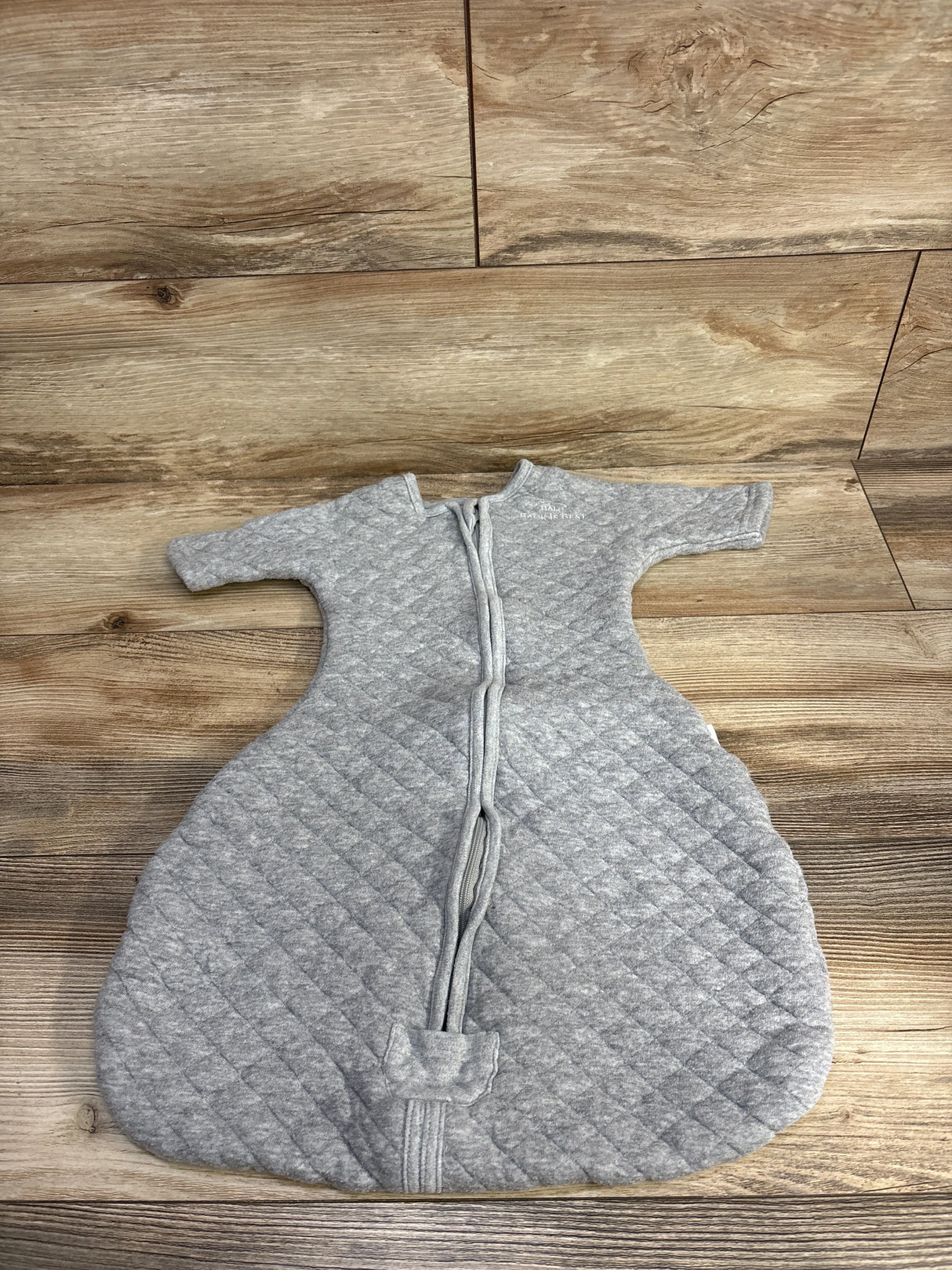 HALO Innovations SleepSack Easy Transition Wearable Blanket Grey sz 3-6m