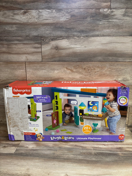 NEW Fisher-Price Laugh & Learn Ultimate Playhouse - Me n Mommy To Be