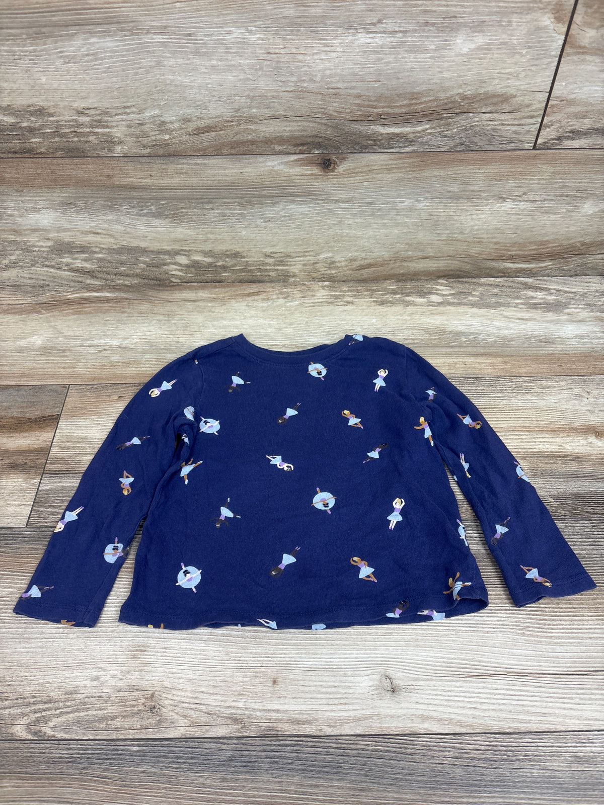 Old Navy Ballerina Shirt Navy sz 4T