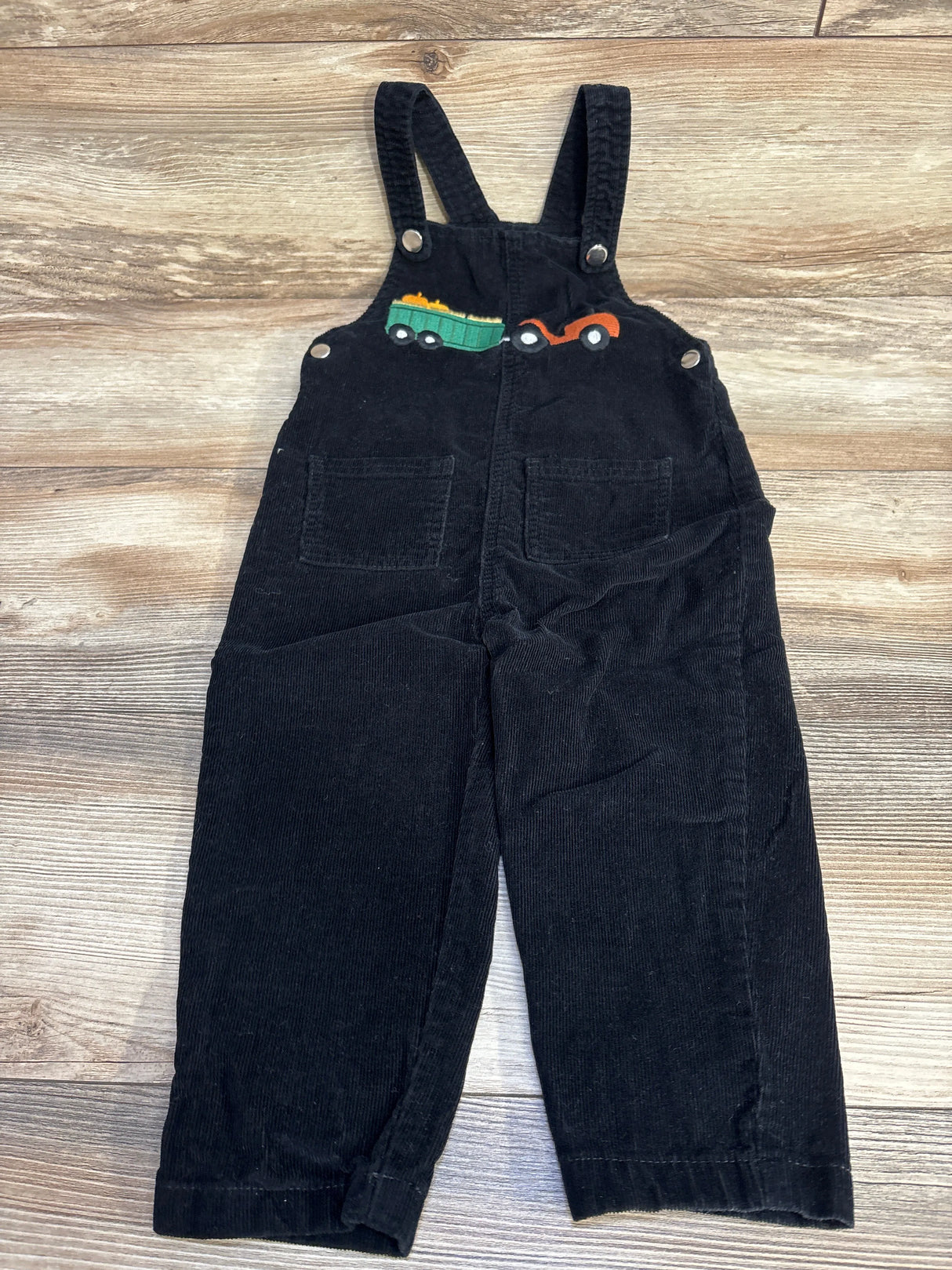 Monica + Andy Corduroy Overalls Black sz 2T - Me n Mommy To Be
