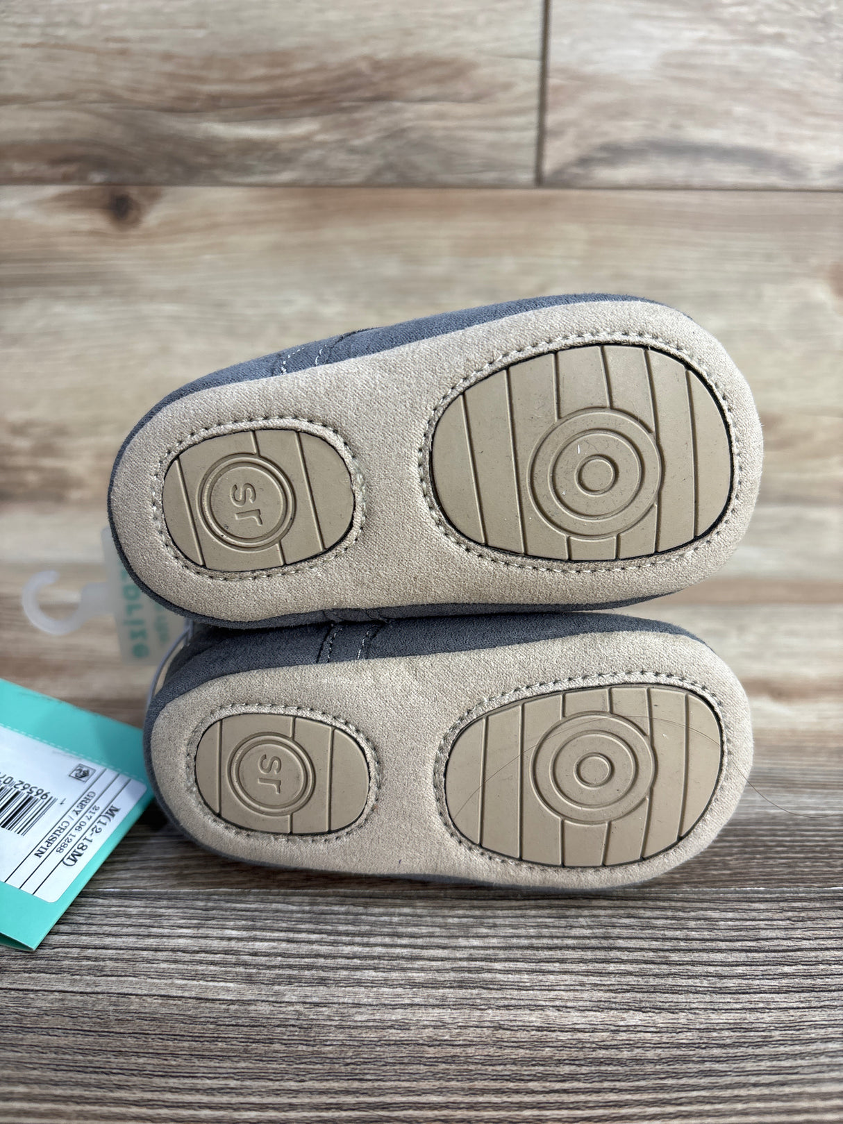 NEW Surprize by Stride Rite Crispin Boots Grey sz 4/5c