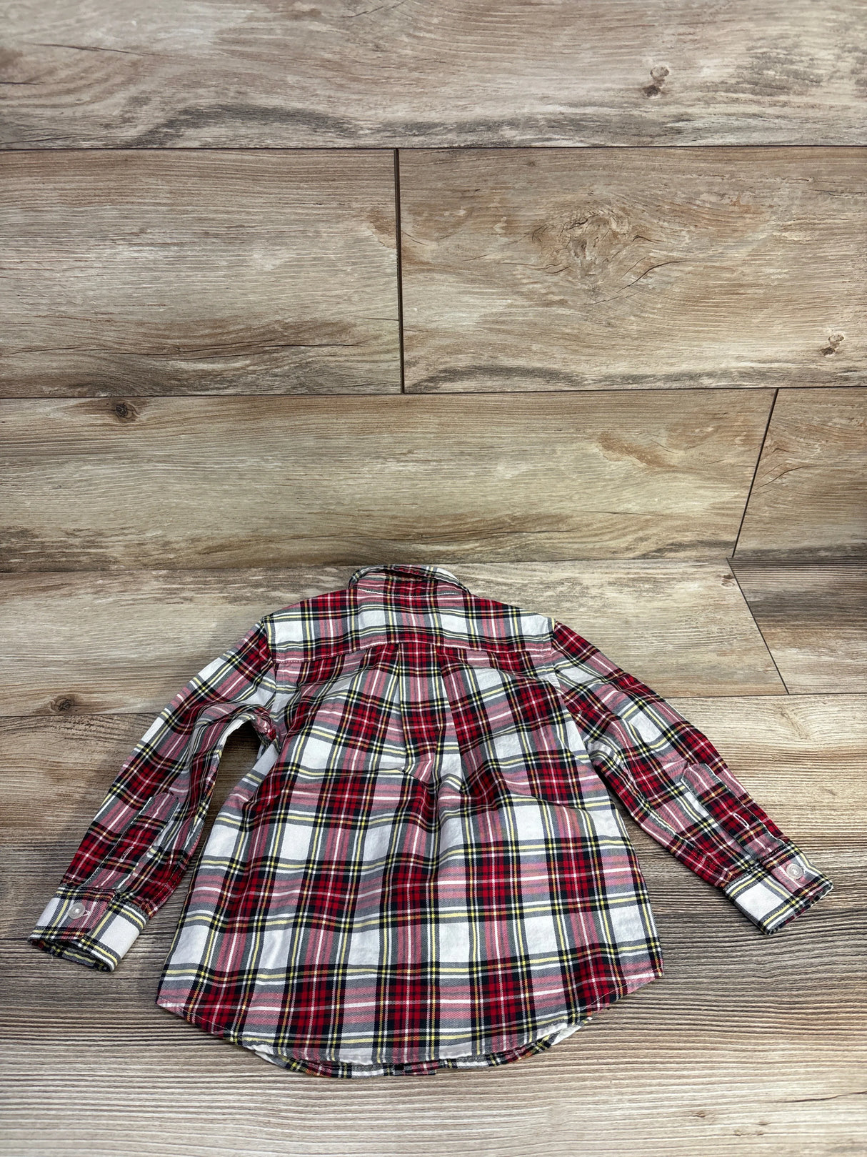 Vineyard Vines Plaid Whale Shirt Red sz 2T