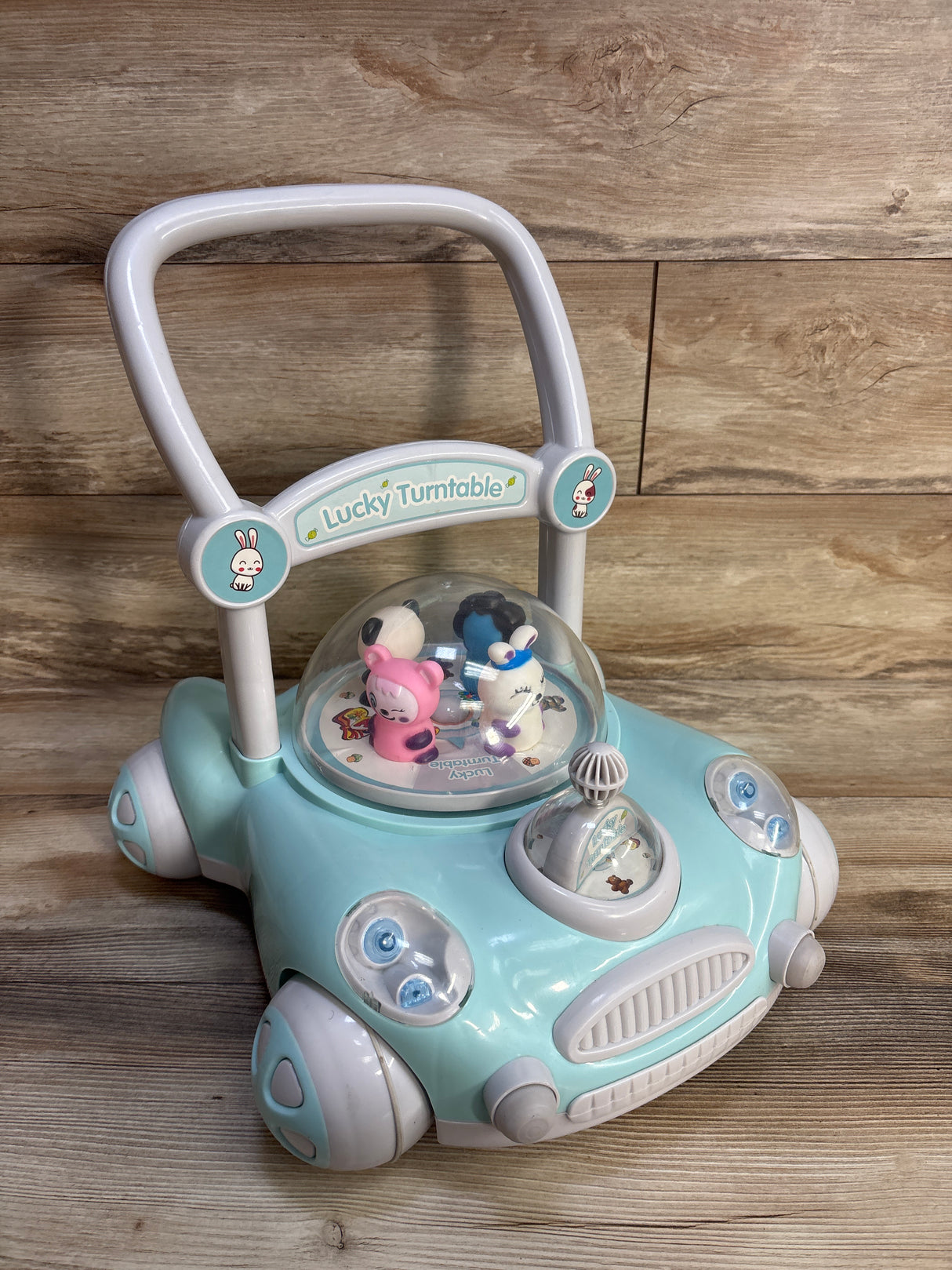 Infans Lucky Turntable Push Walker, Blue
