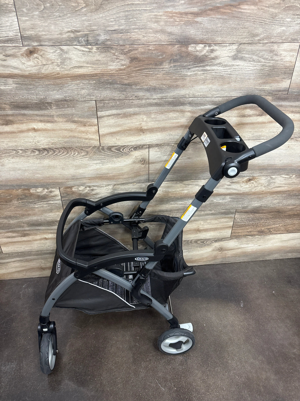 Graco SnugRider Elite Infant Car Seat Frame Stroller - Black