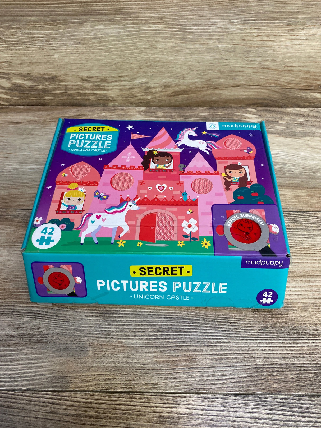 Mudpuppy Unicorn Castle Secret Pictures Puzzle - Me n Mommy To Be