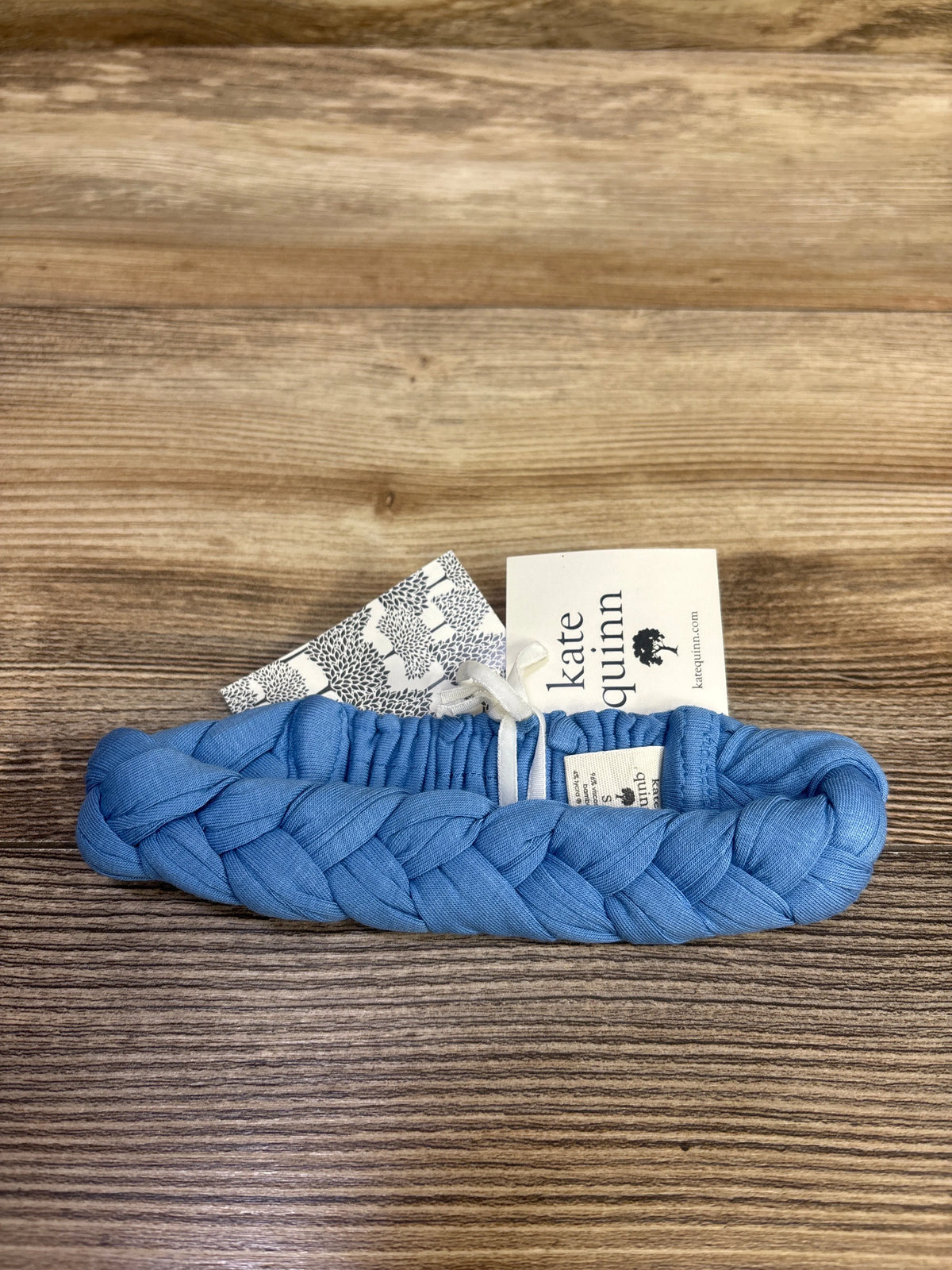 NEW Kate Quinn Skinny Braided Headband in Blue Wave sz 0-6m