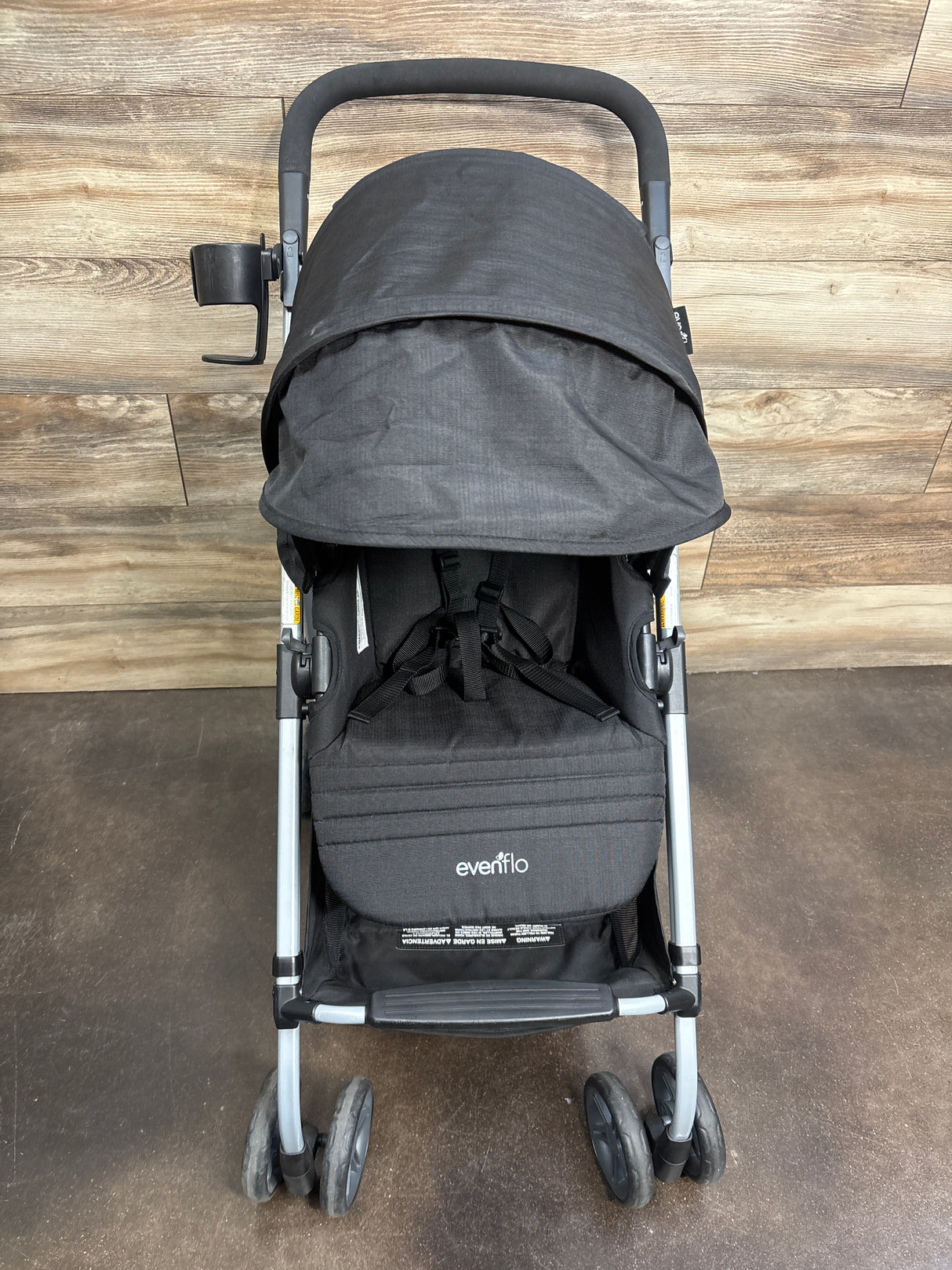 Evenflo Reversi Reversible Lightweight Stroller in Altair Black