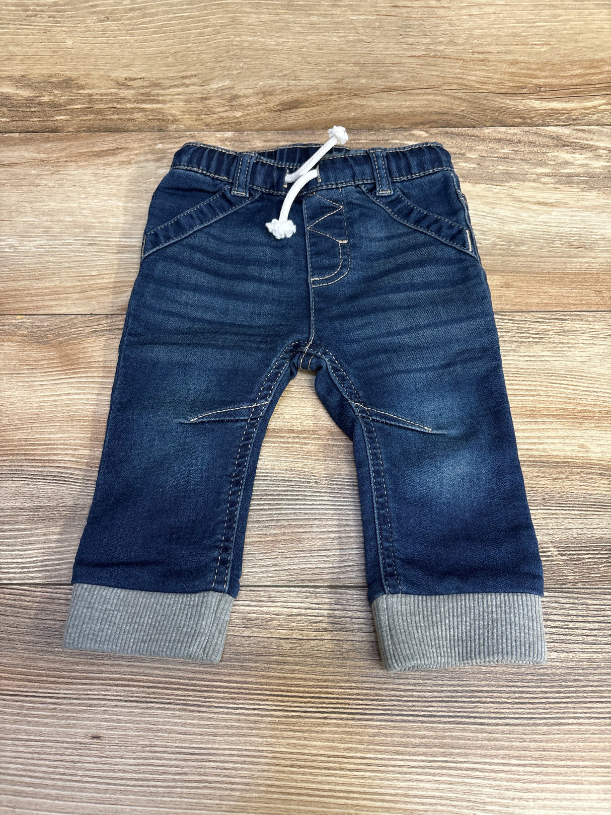 Cat & Jack Jogger Jeans Blue sz 6-9m - Me n Mommy To Be