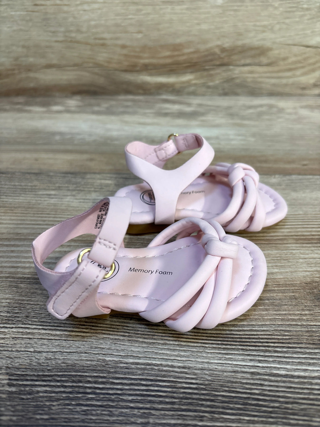 Wonder Nation Knot Sandals Pink sz 2c