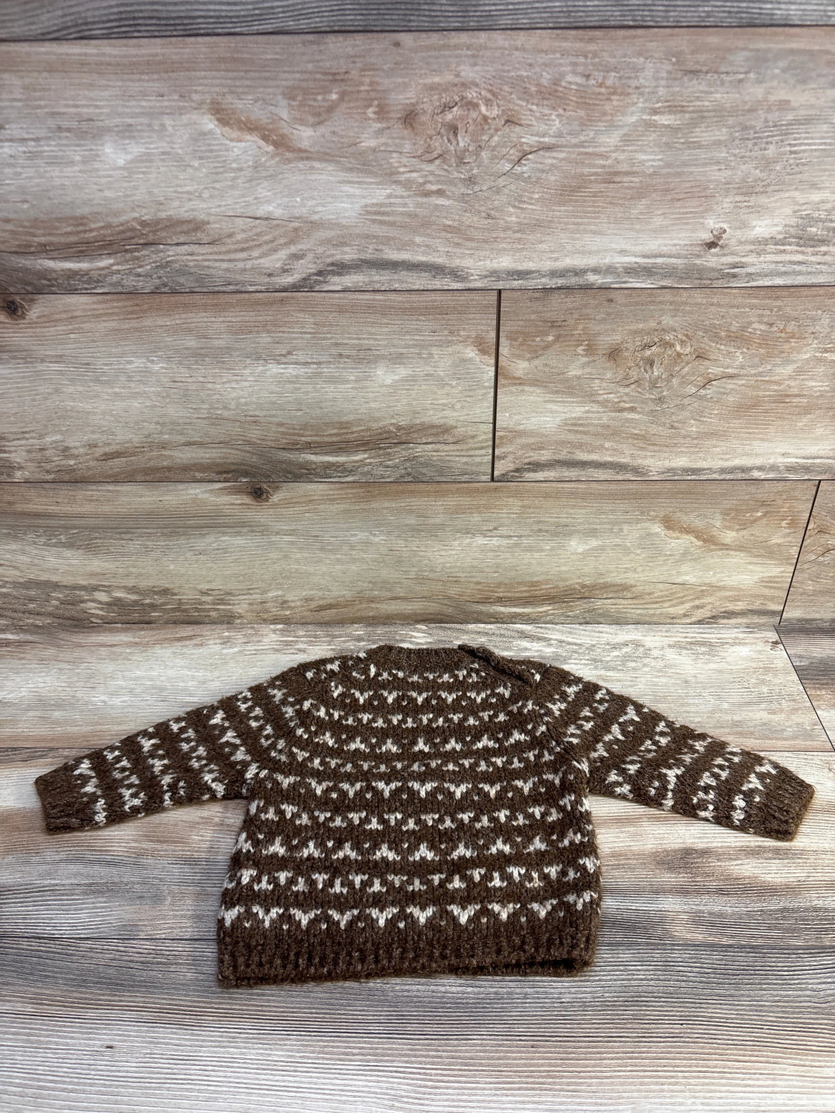 Zara Knit Sweater Brown sz 9-12m