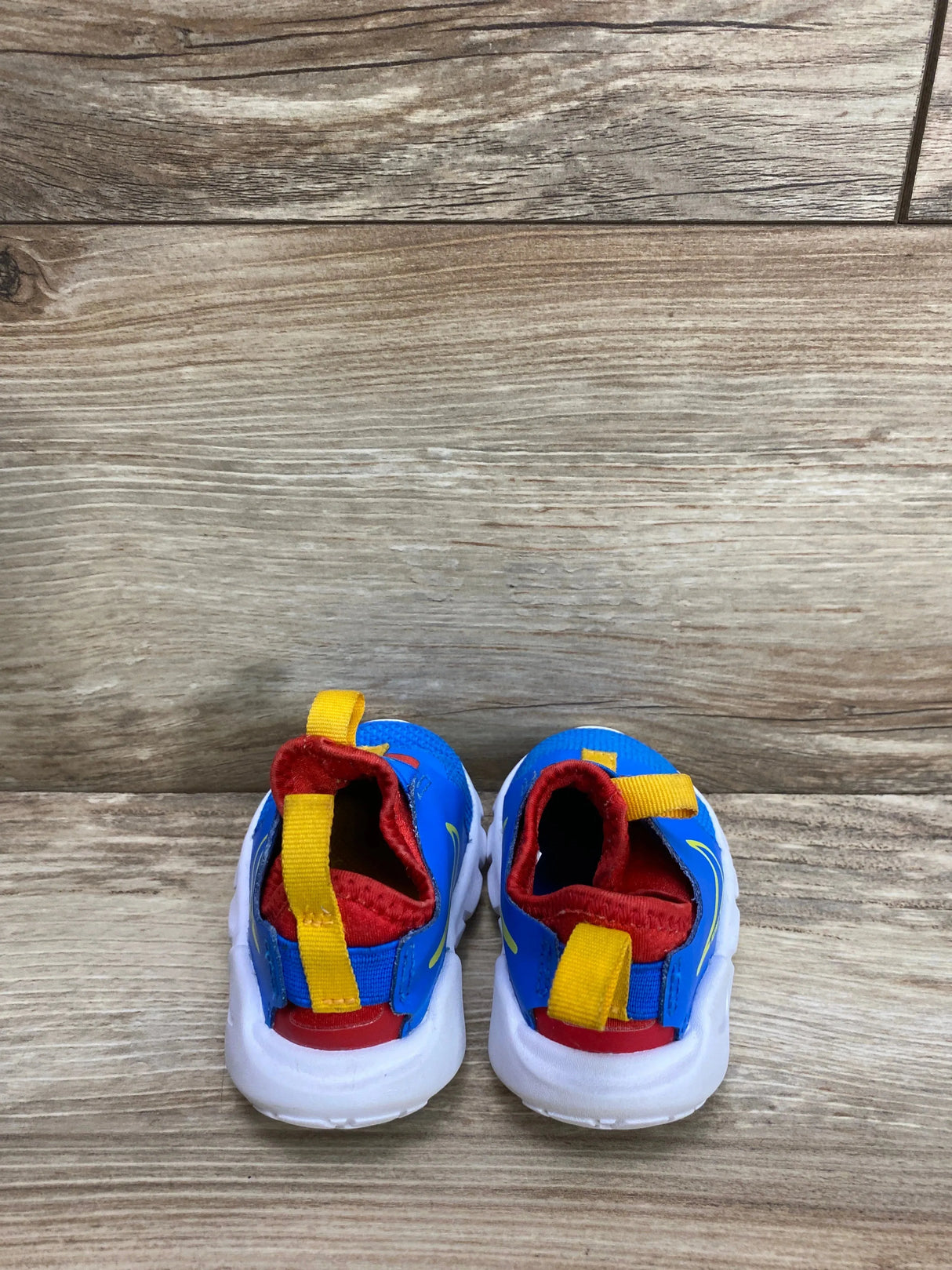 Nike Flex Runner 2 TD 'Photo Blue Atomic Green' Sneakers sz 4c - Me n Mommy To Be