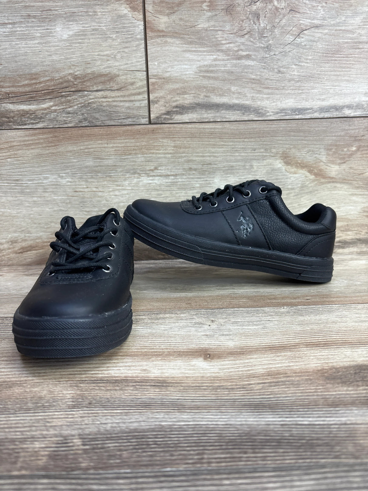 U.S. Polo Assn. Helm Boat shoes Black sz 3Y