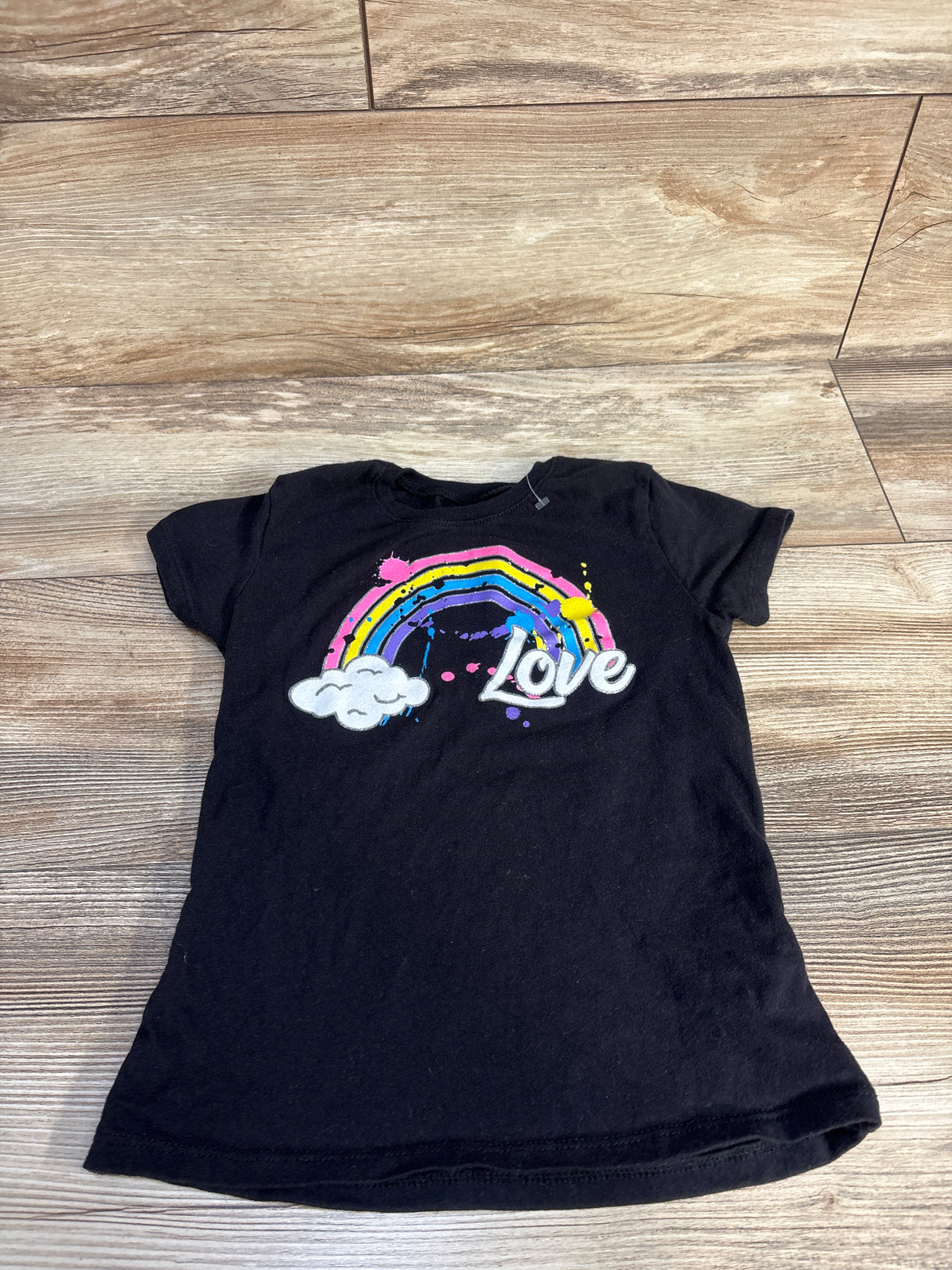 Children's Place Shirt Black sz 5T