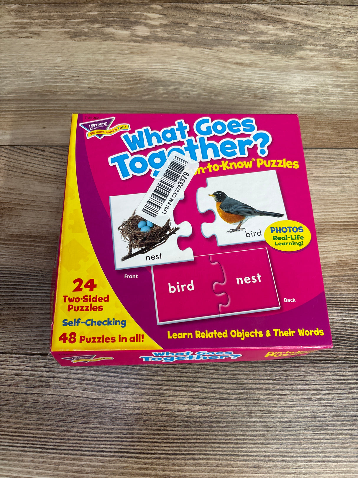 Fun-to-Know Puzzles What Goes Together? - 48pc