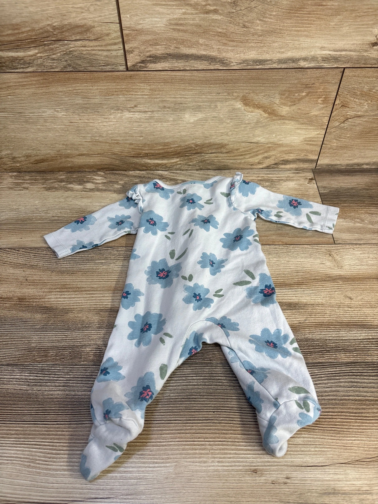 Just One You Floral Sleeper Blue sz 3m