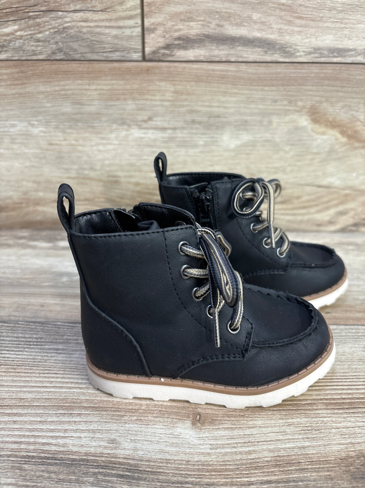 Cat & Jack Greyson Boots Black sz 6c