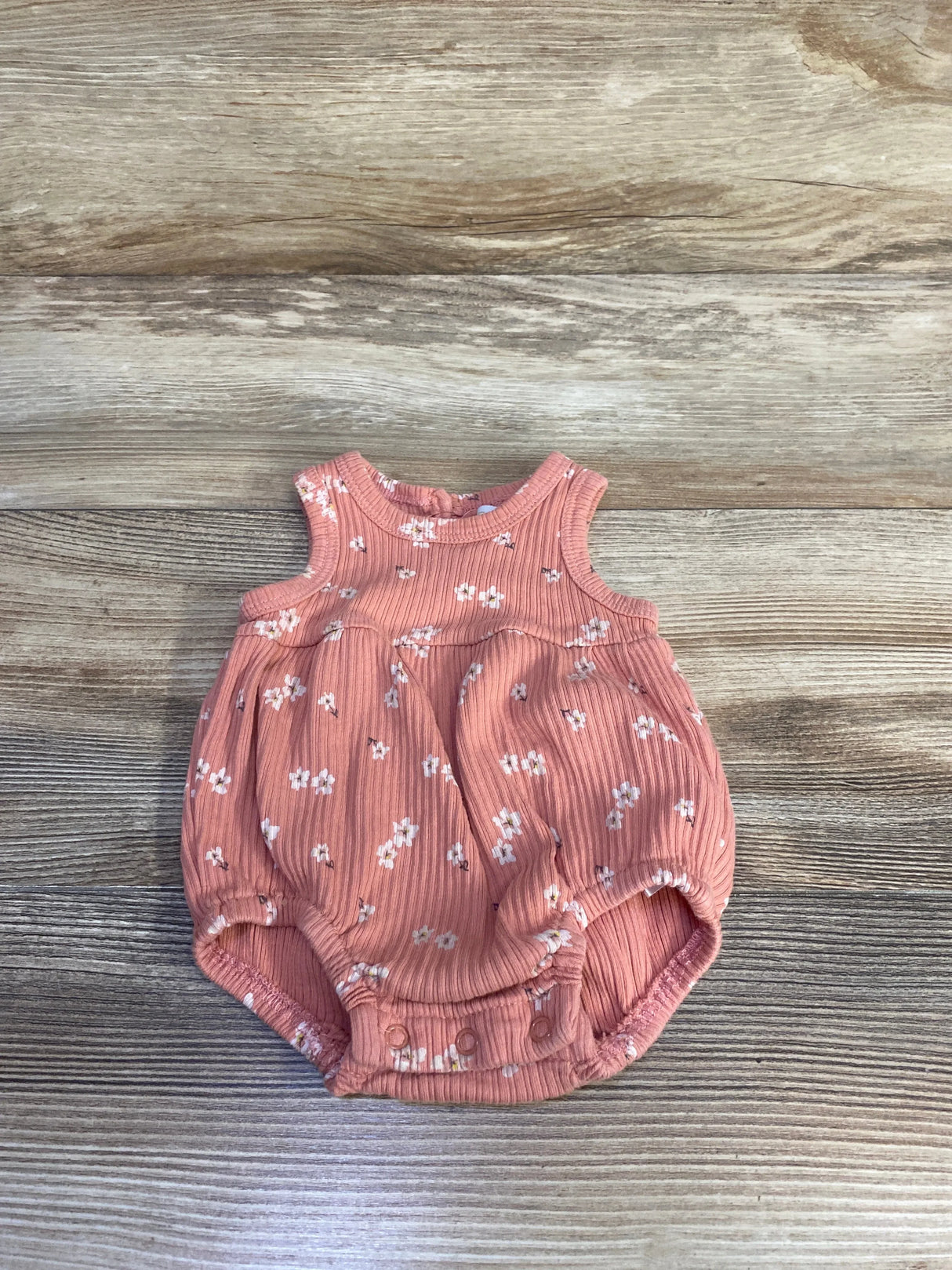 RZ by Rachel Zoe Ribbed Bubble Romper Pink sz 0-3m