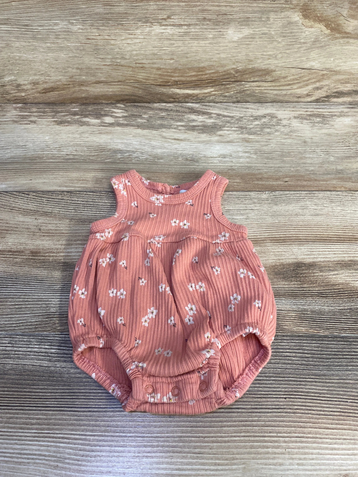 RZ by Rachel Zoe Ribbed Bubble Romper Pink sz 0-3m