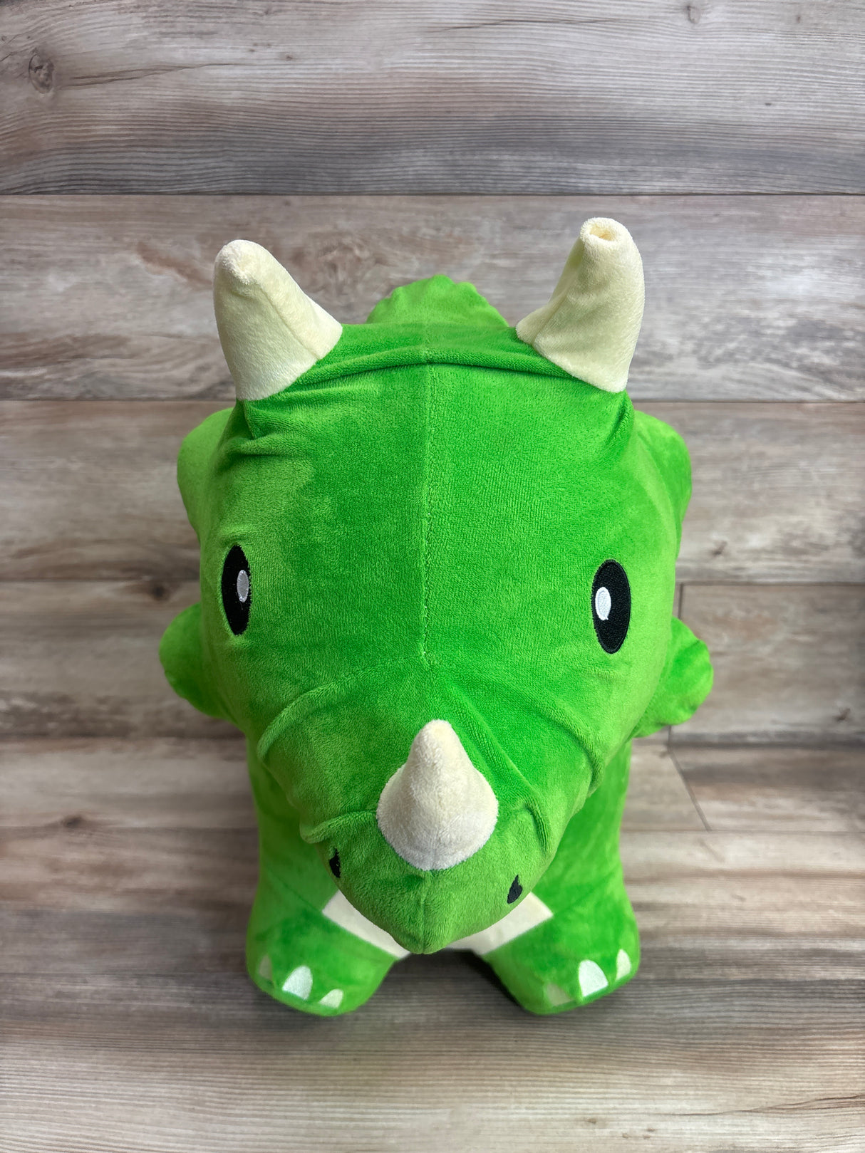 iPlay iLearn Bouncy Pals Dinosaur Triceratops Green
