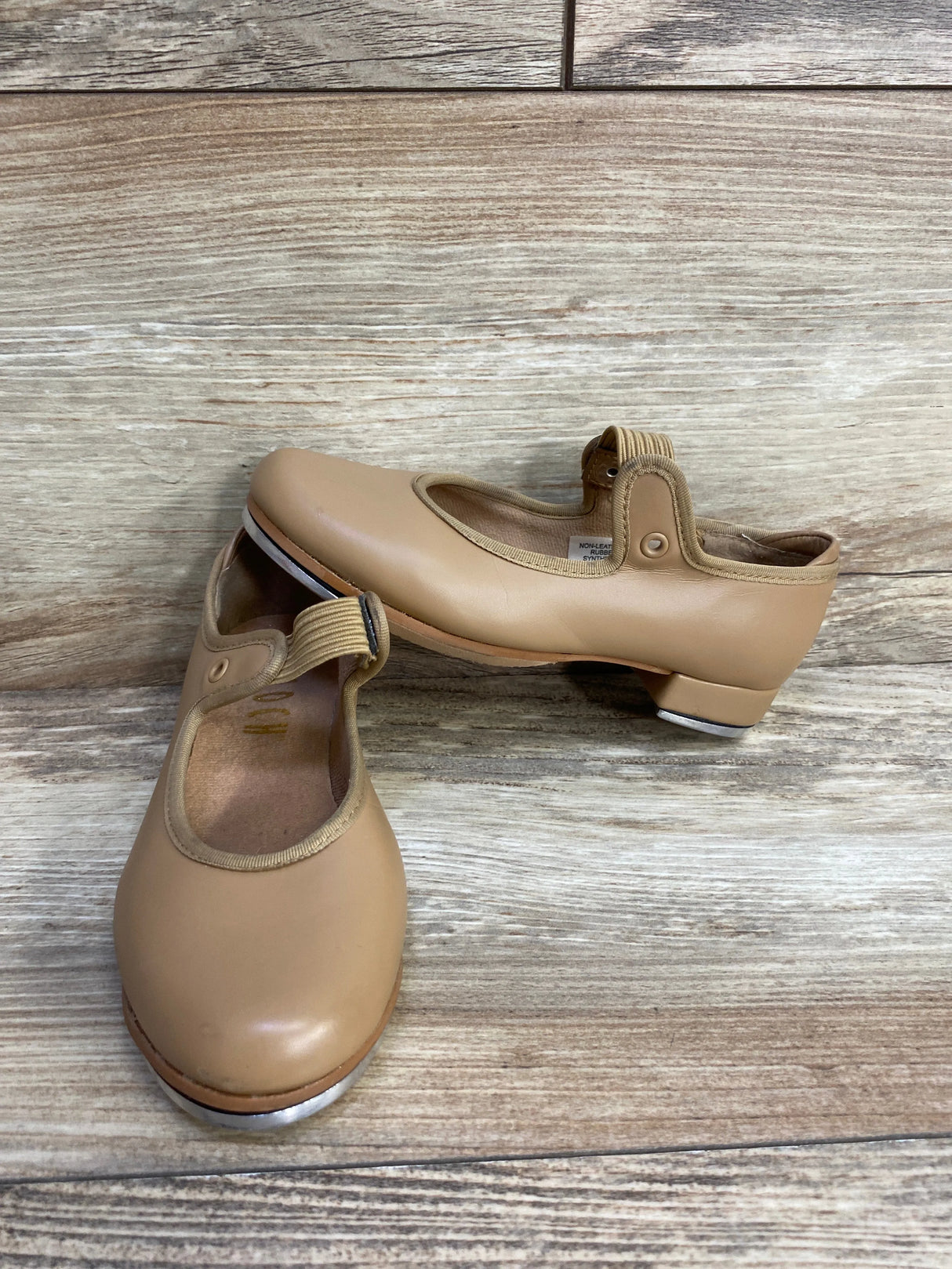 Bloch Annie Tyette Tap Shoes Tan sz 10c - Me n Mommy To Be