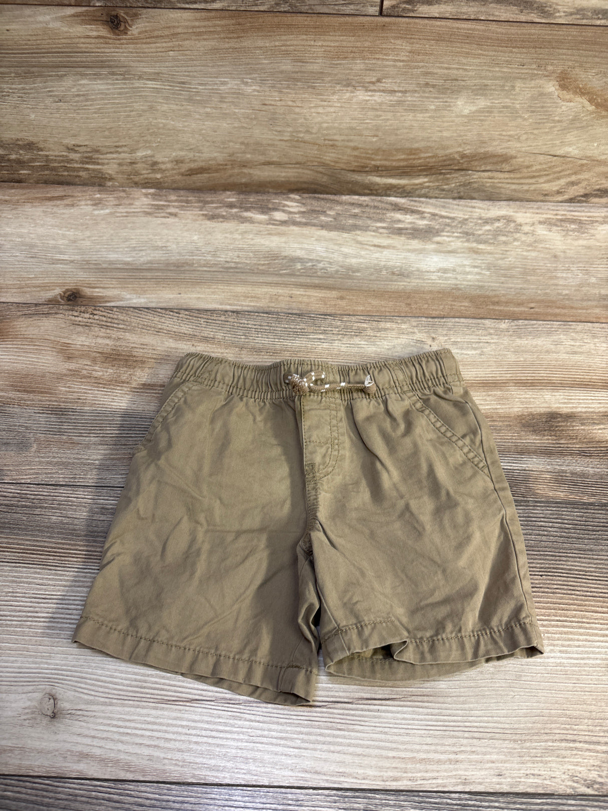 Cat & Jack Drawstring Shorts Tan sz 2T