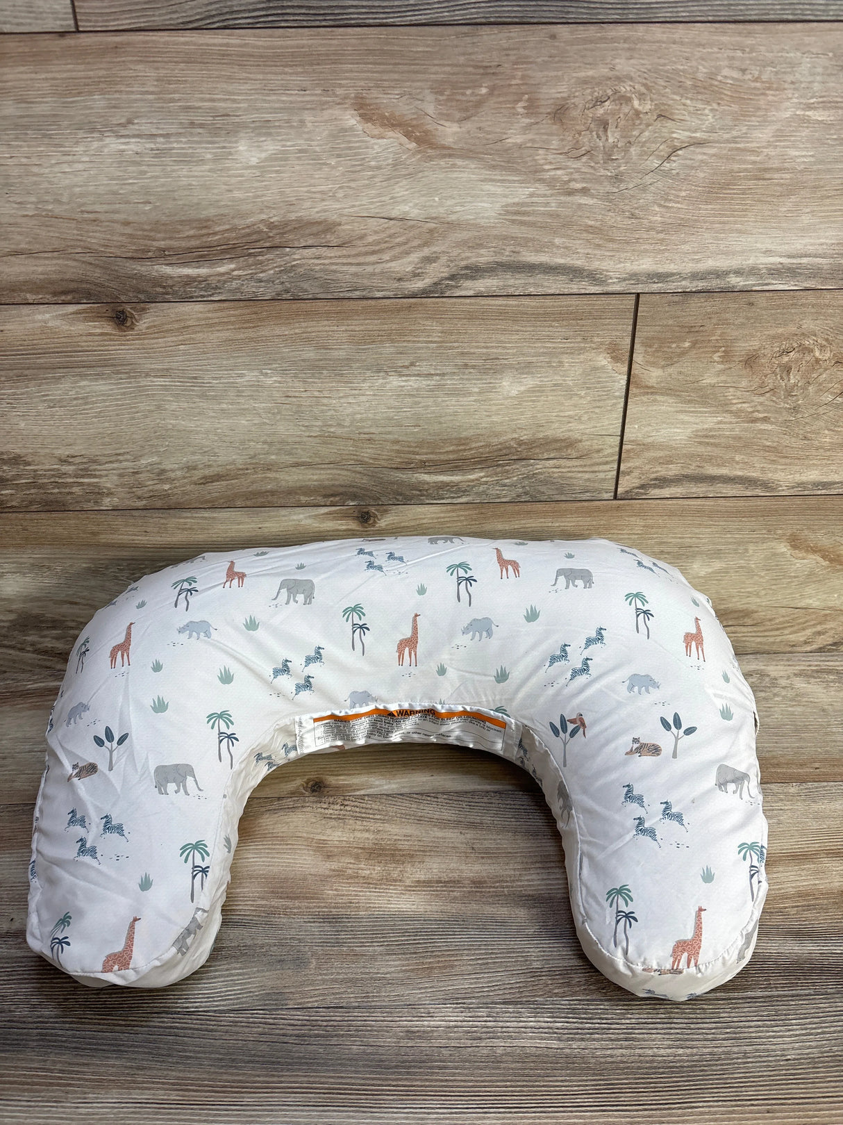Boppy Nursing Pillow with Safari Animal Slipcover