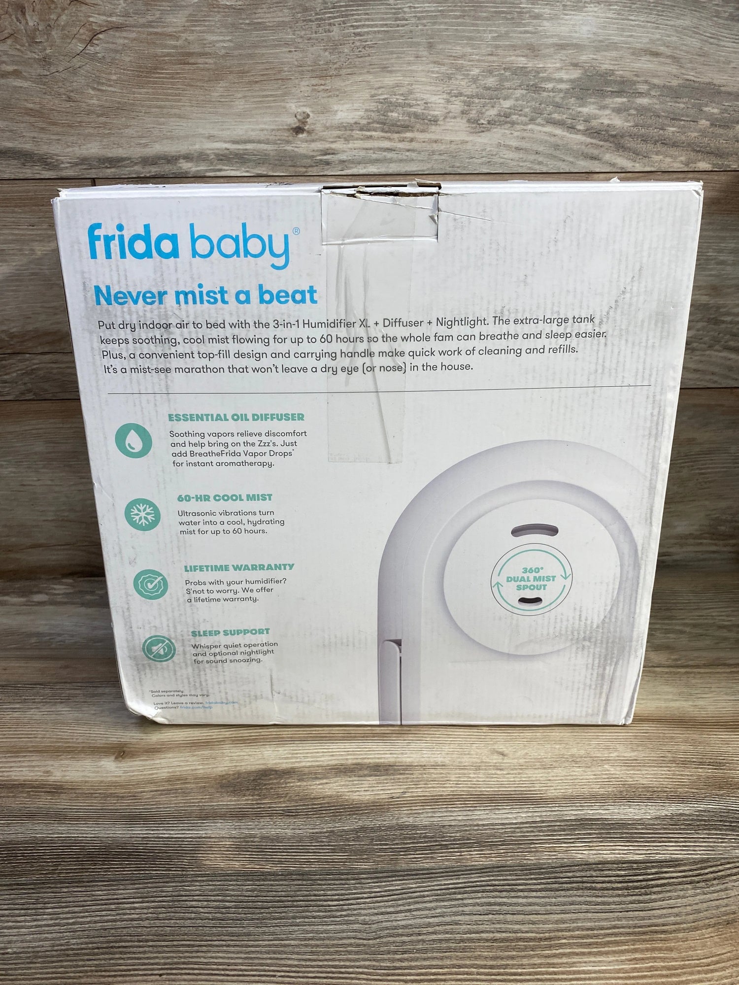 NEW Frida Baby 3-in-1 Humidifier Diffuser Nightlight XL - Me n Mommy To Be